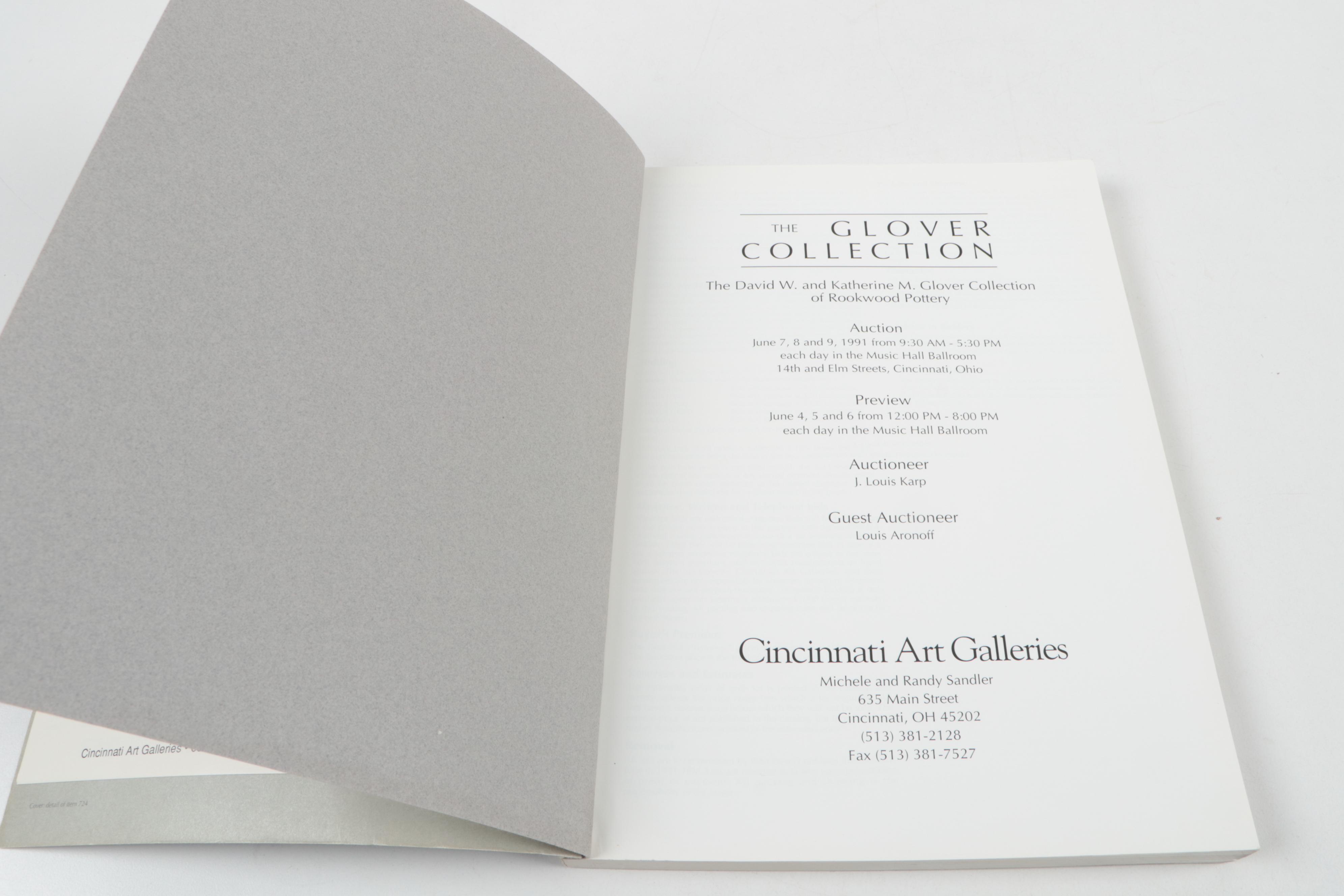 "Rookwood Pottery: The Glorious Gamble" by Anita J. Ellis and More