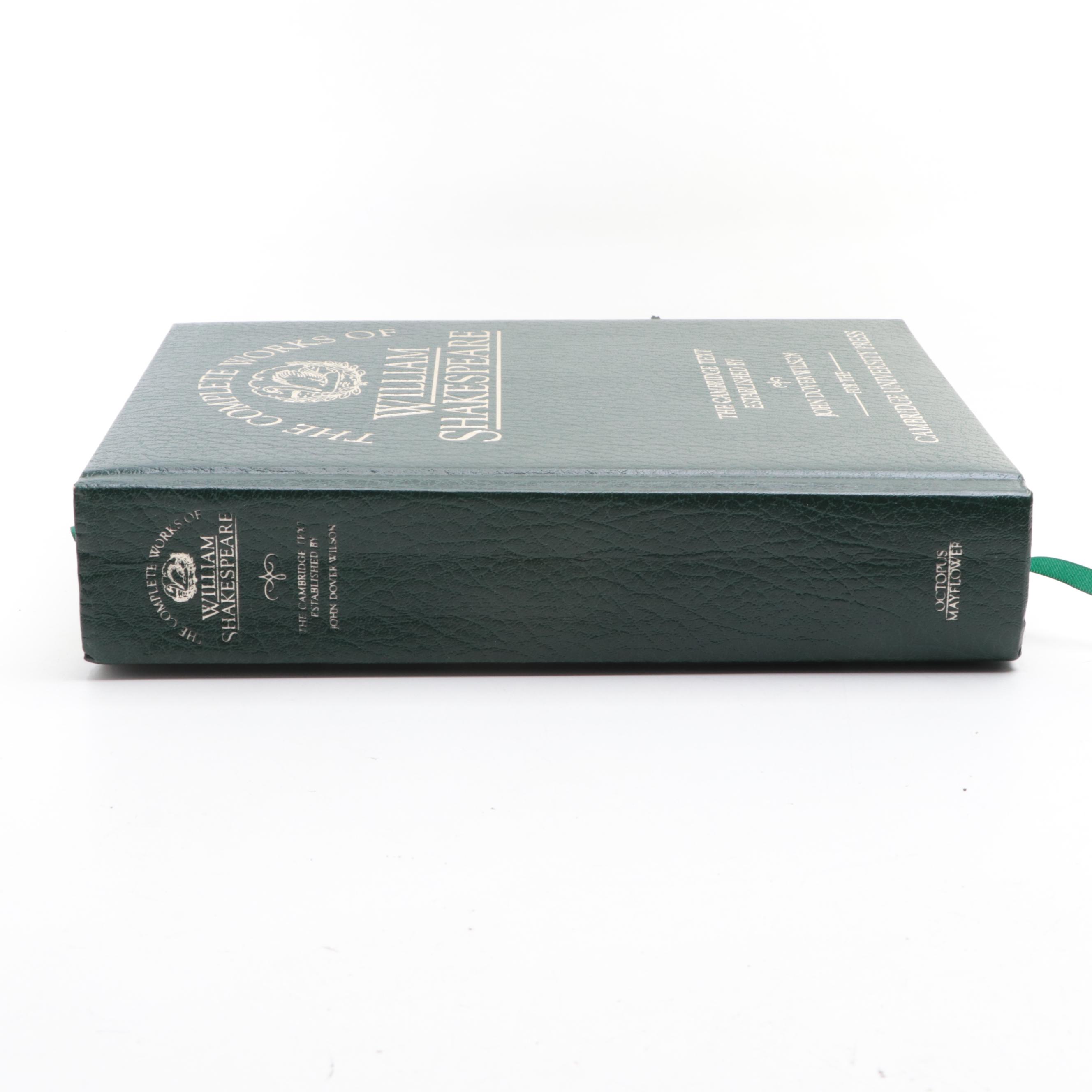 "The Complete Works of William Shakespeare" with Preface by P. Brockbank, 1981