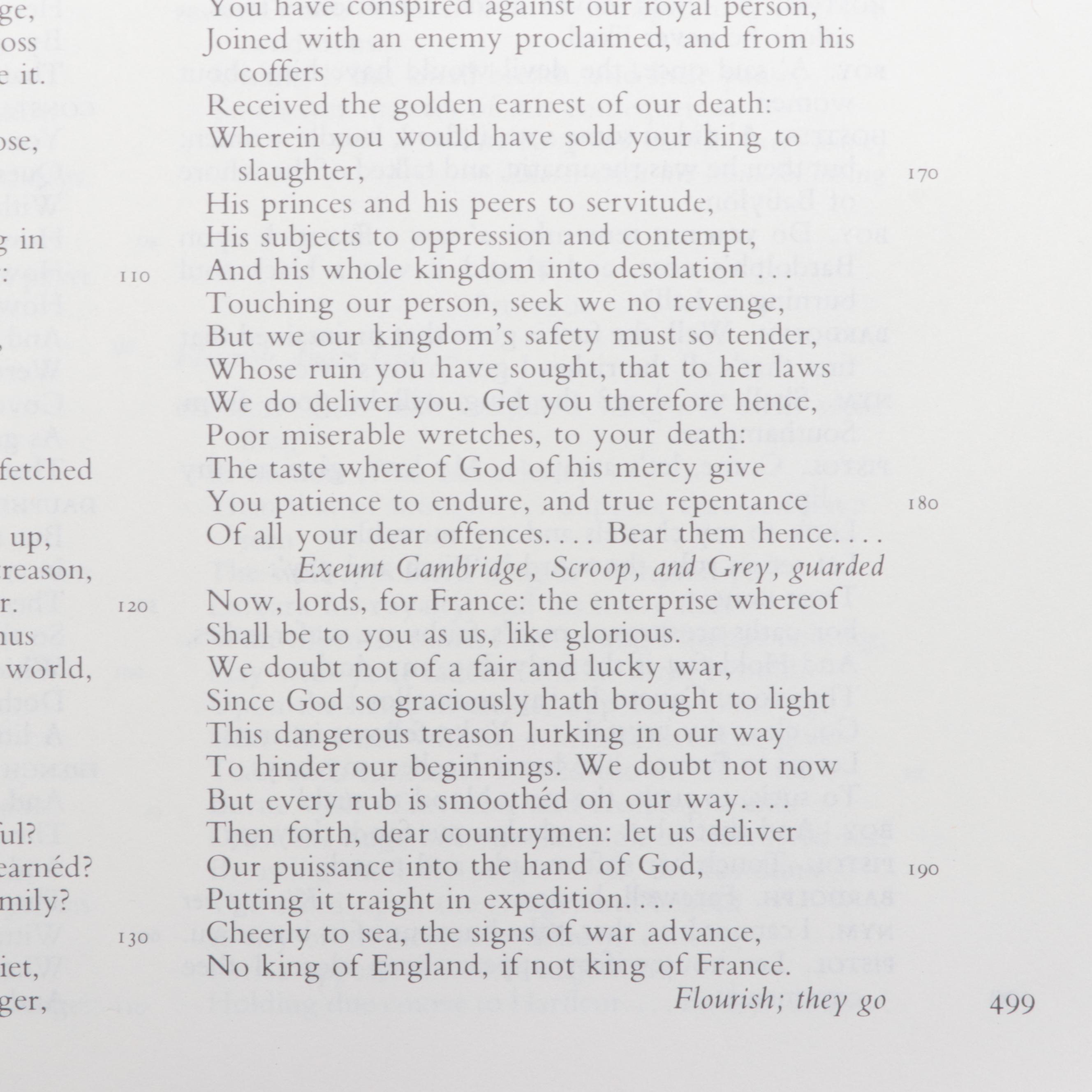 "The Complete Works of William Shakespeare" with Preface by P. Brockbank, 1981