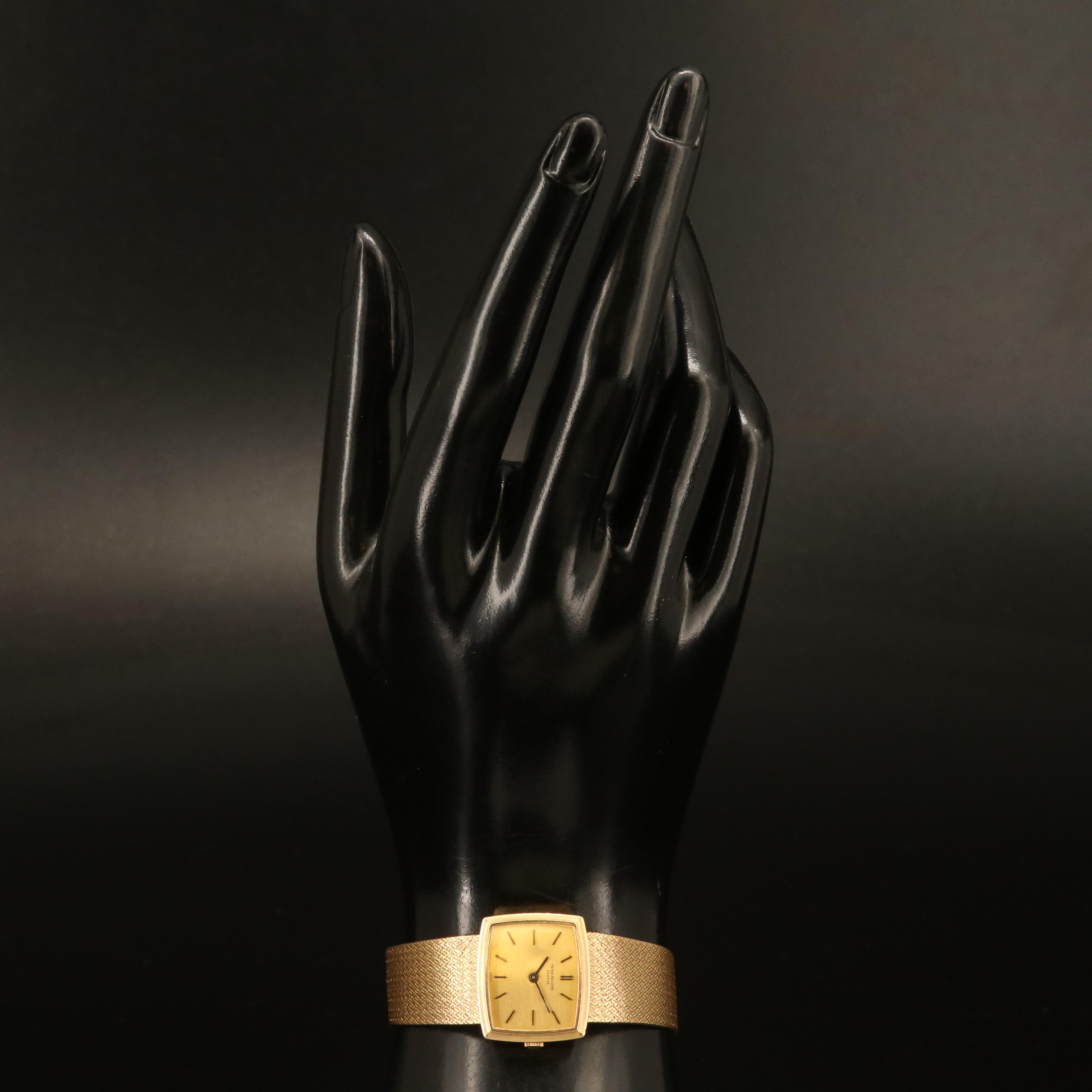 Vintage Patek Philippe 18K Manuel Wind Watch