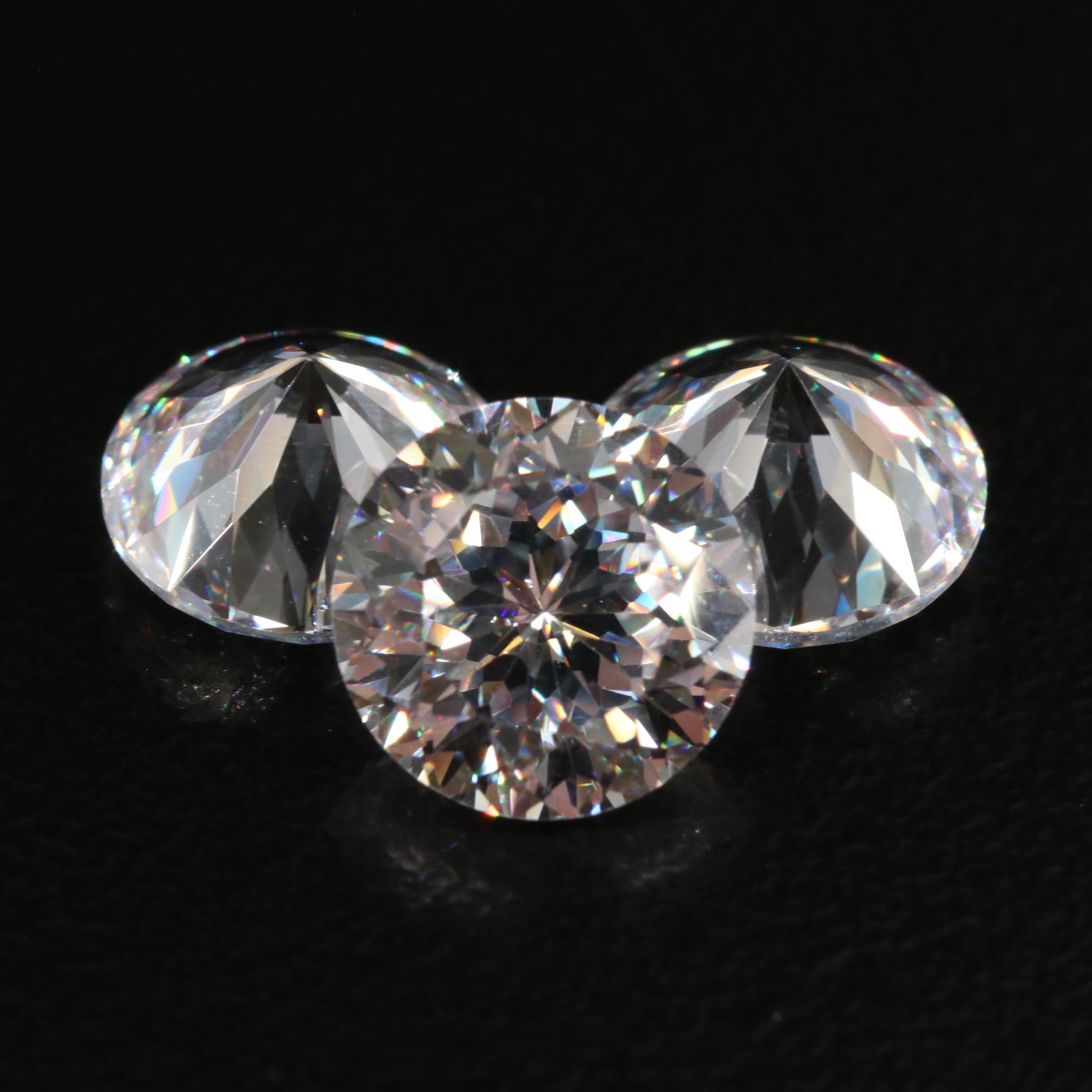 Loose 10.6 CTW Cubic Zirconia Lot