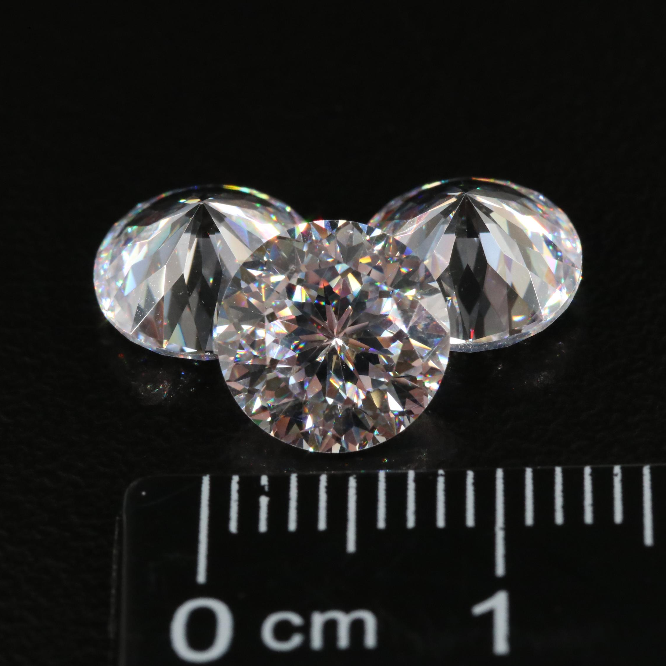 Loose 10.6 CTW Cubic Zirconia Lot