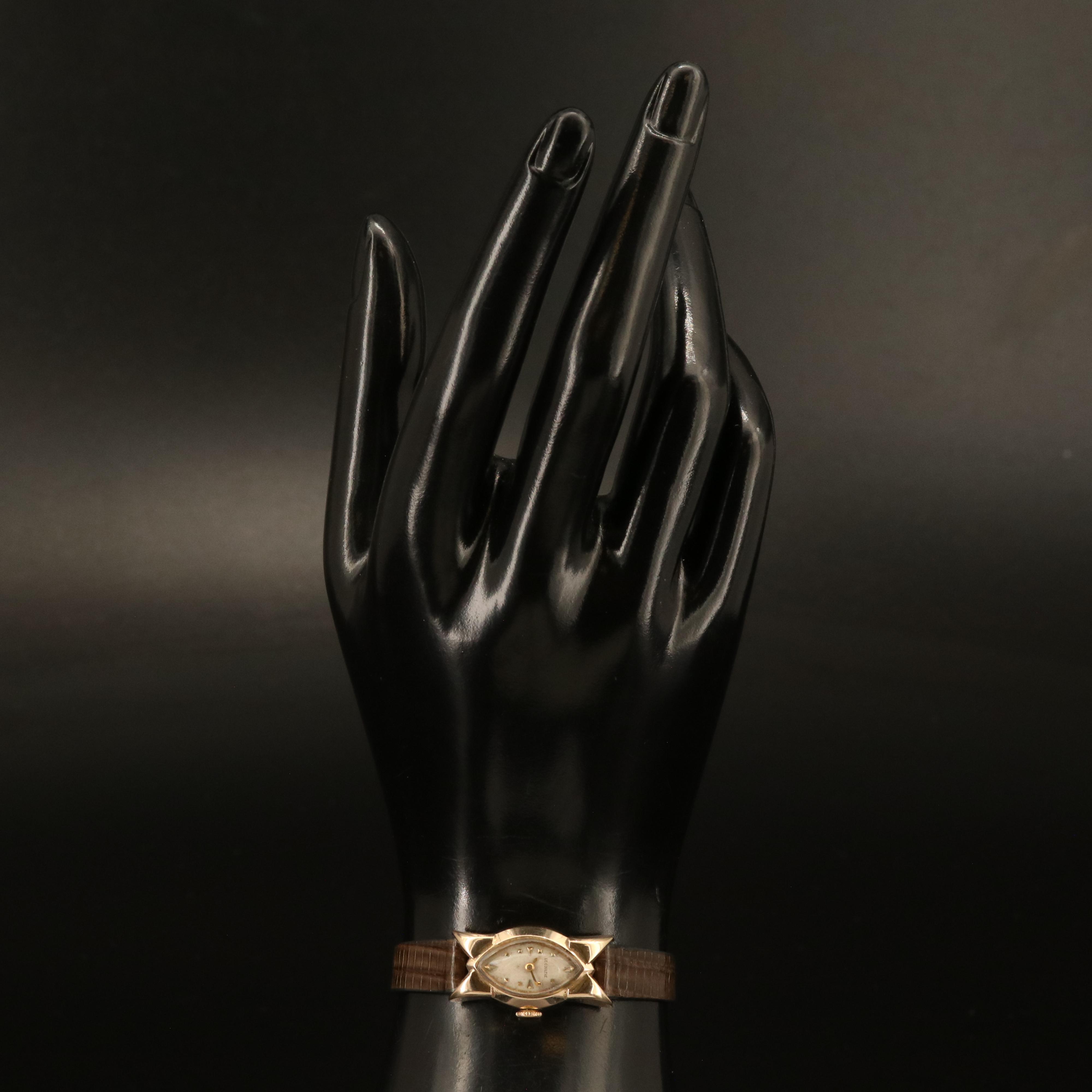 Vintage LeCoultre 14K Hand-Wind Watch