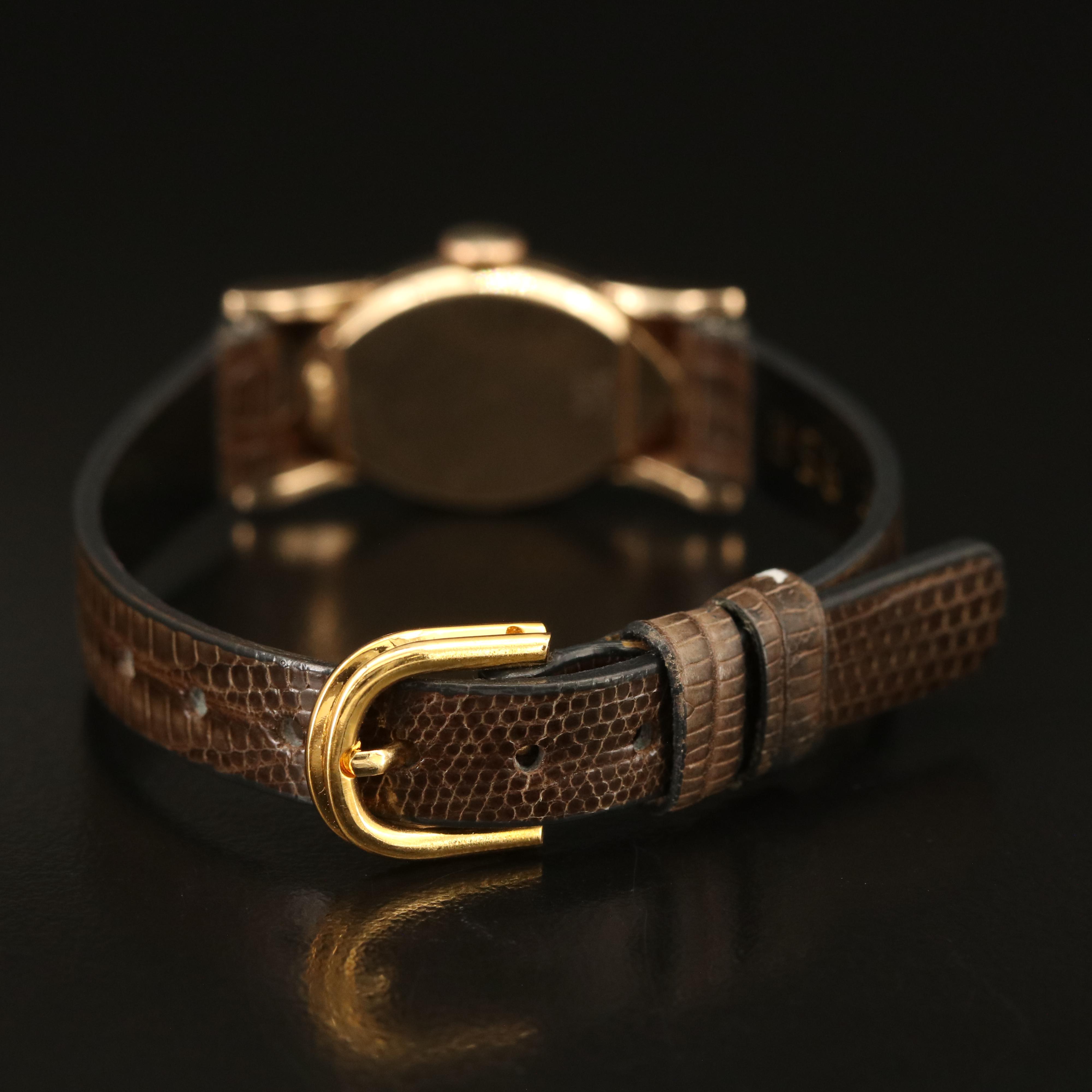 Vintage LeCoultre 14K Hand-Wind Watch