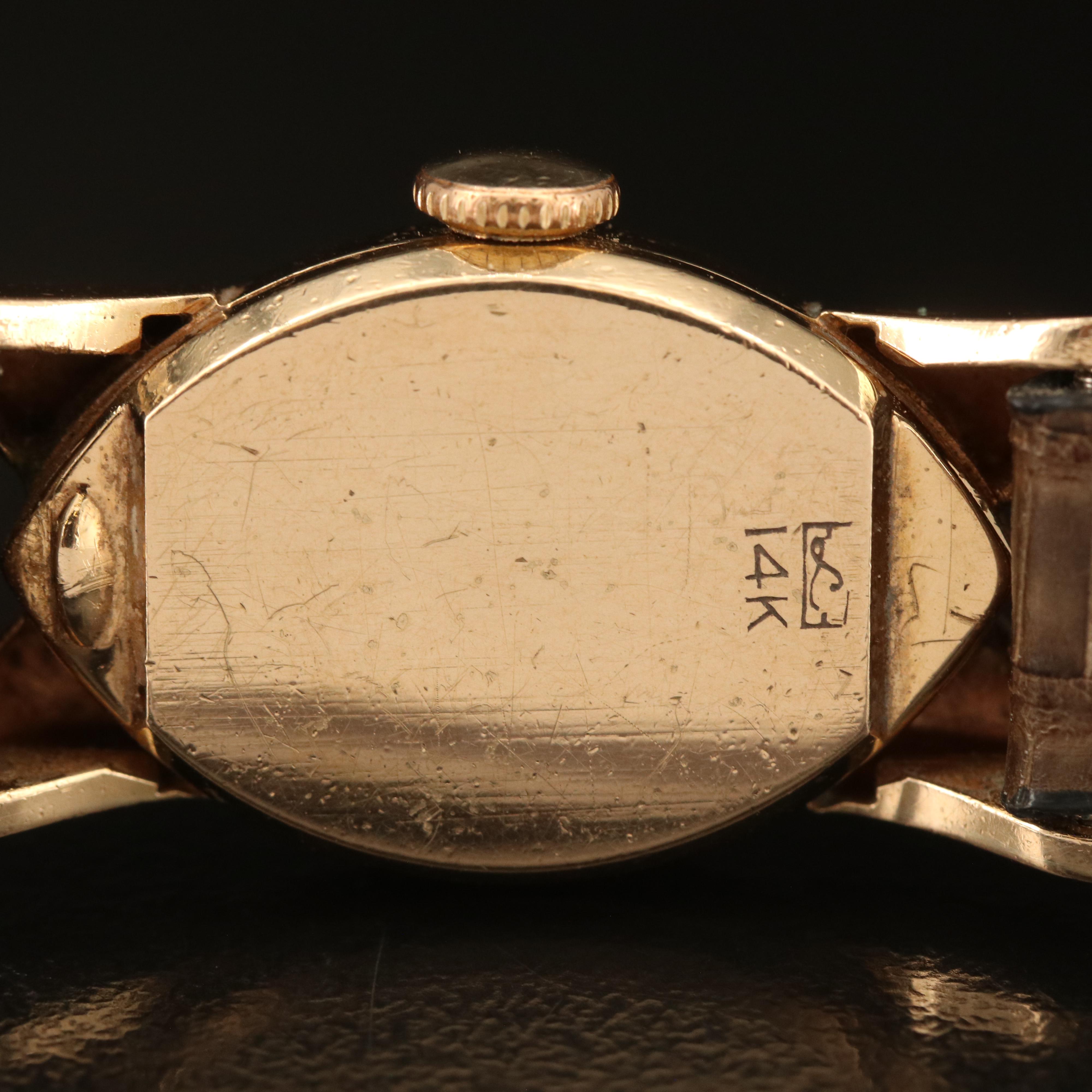 Vintage LeCoultre 14K Hand-Wind Watch