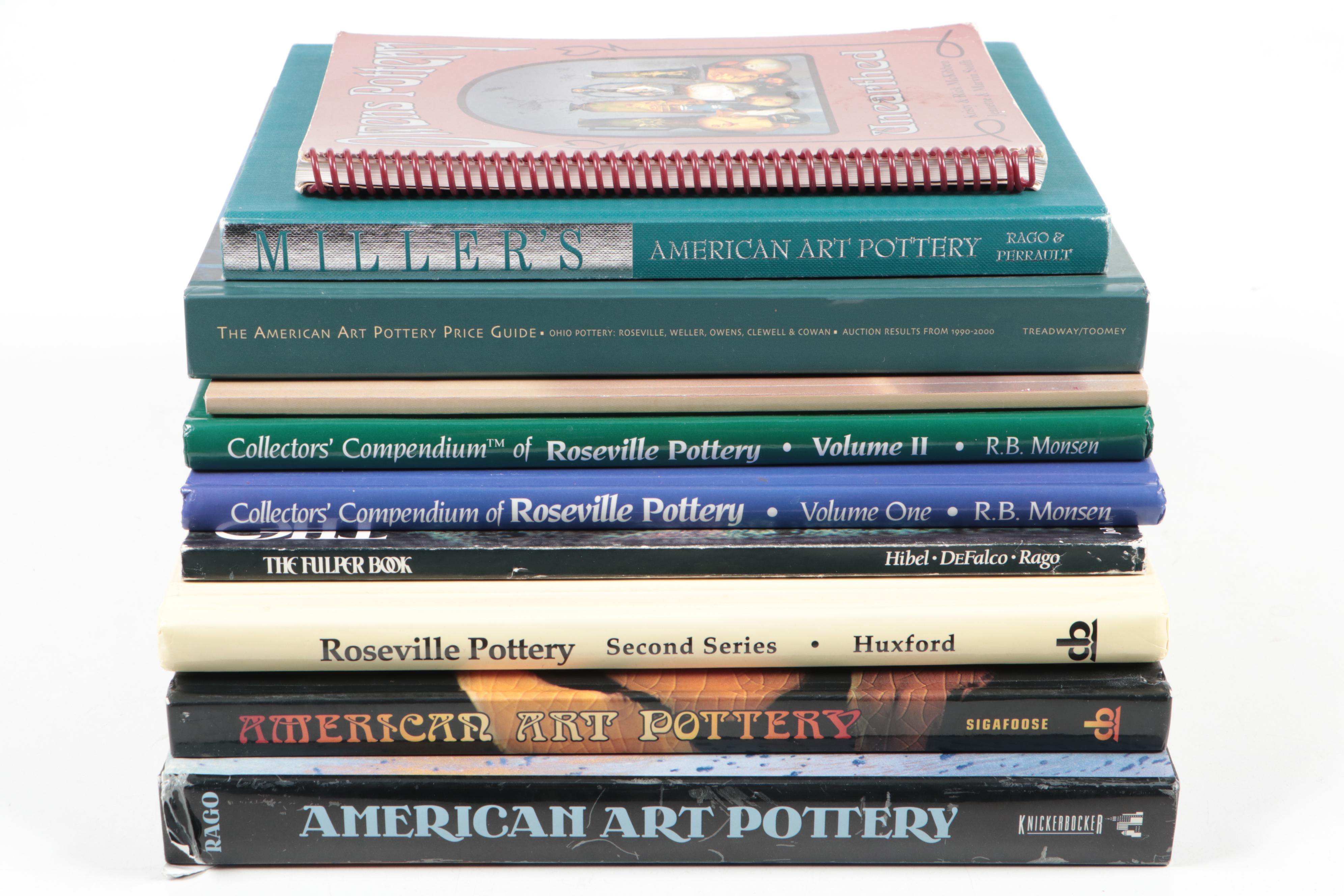"American Art Pottery" by David Rago and More Art Pottery Books and Price Guides