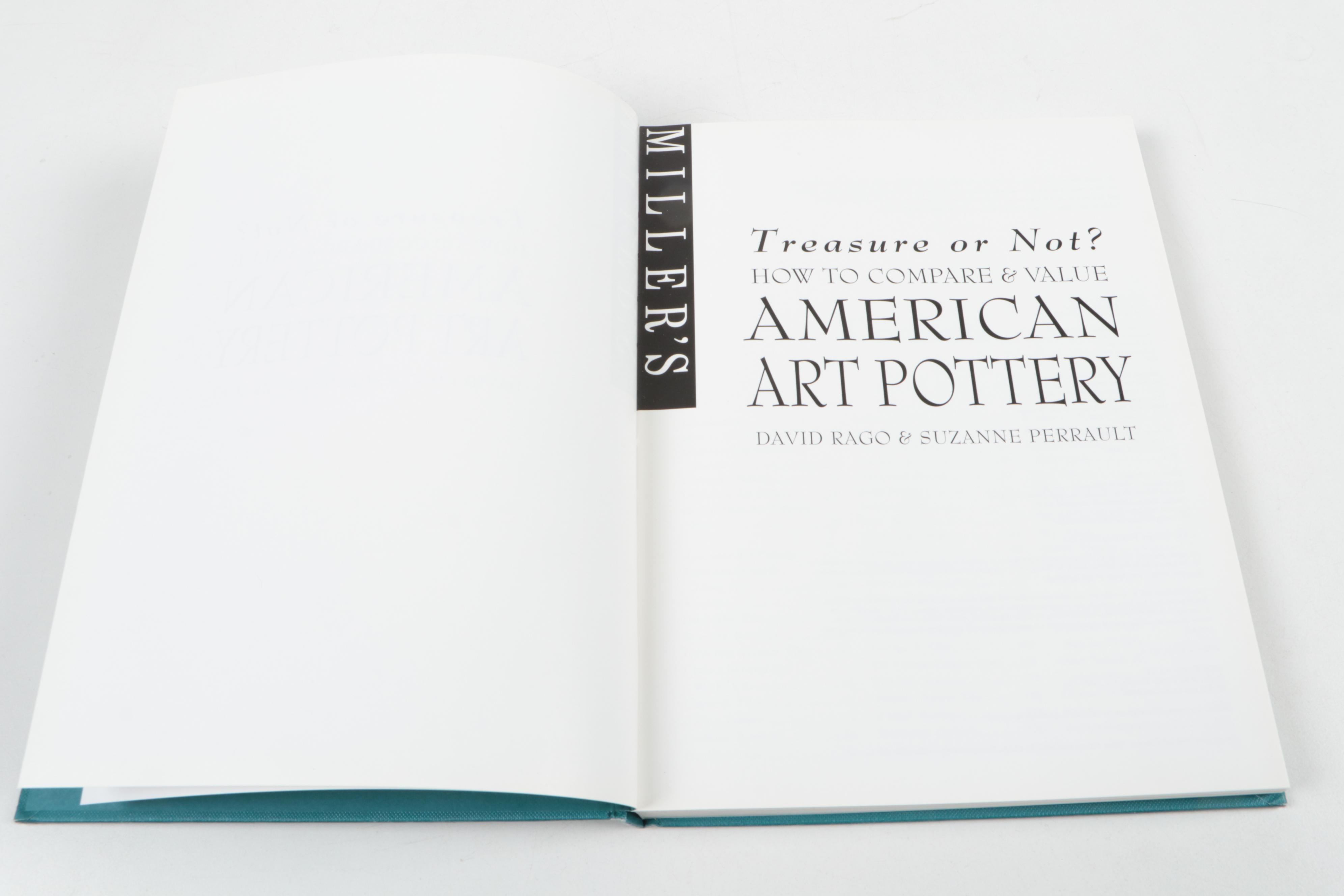 "American Art Pottery" by David Rago and More Art Pottery Books and Price Guides