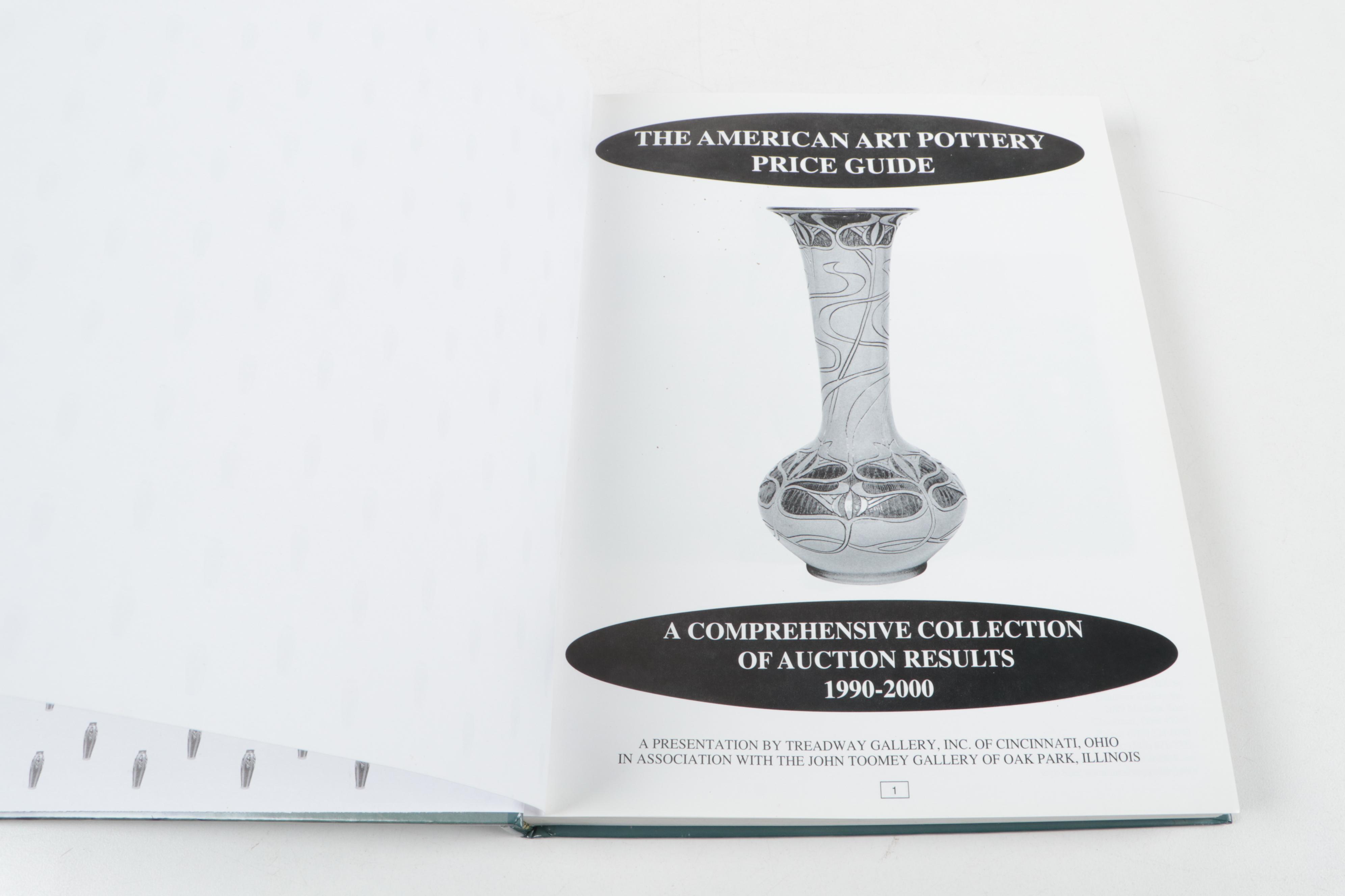 "American Art Pottery" by David Rago and More Art Pottery Books and Price Guides