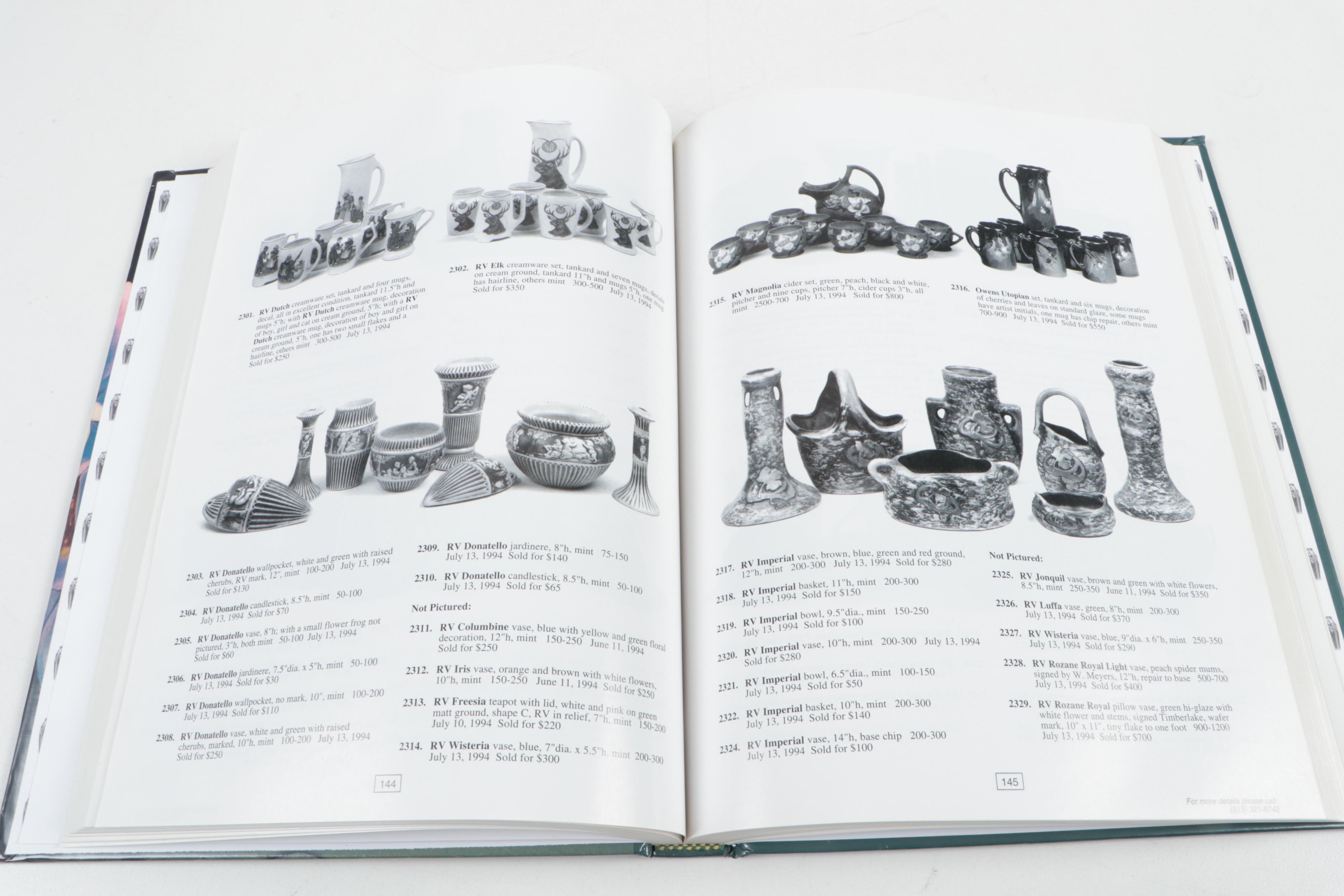 "American Art Pottery" by David Rago and More Art Pottery Books and Price Guides