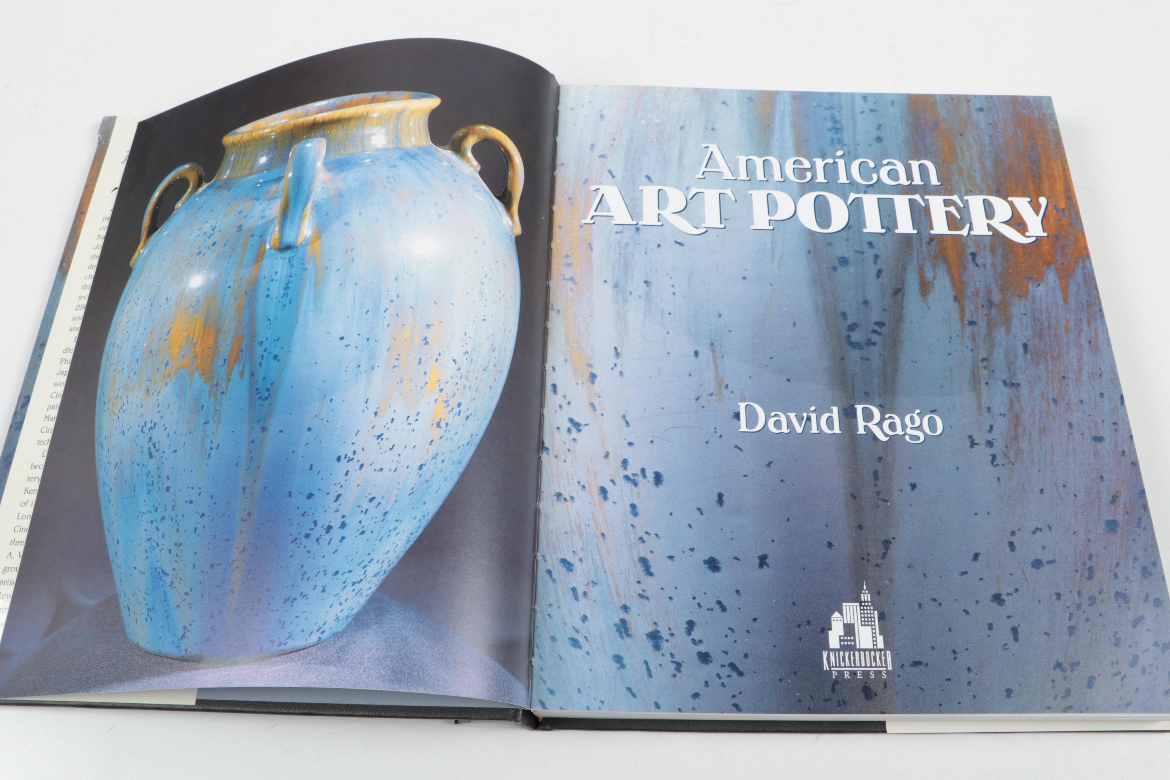 "American Art Pottery" by David Rago and More Art Pottery Books and Price Guides