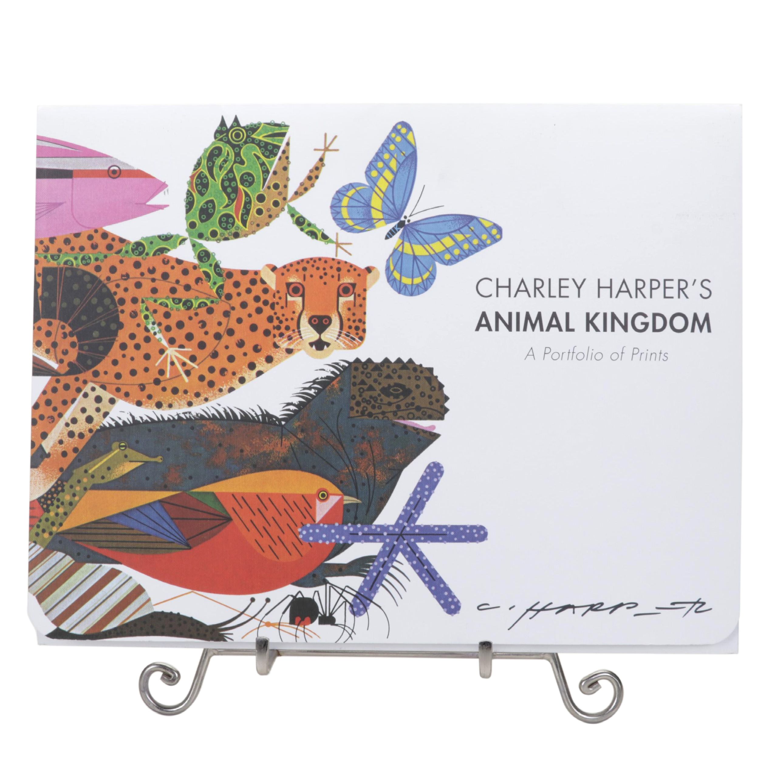 "Charley Harper's Animal Kingdom" Giclée Portfolio, 2012