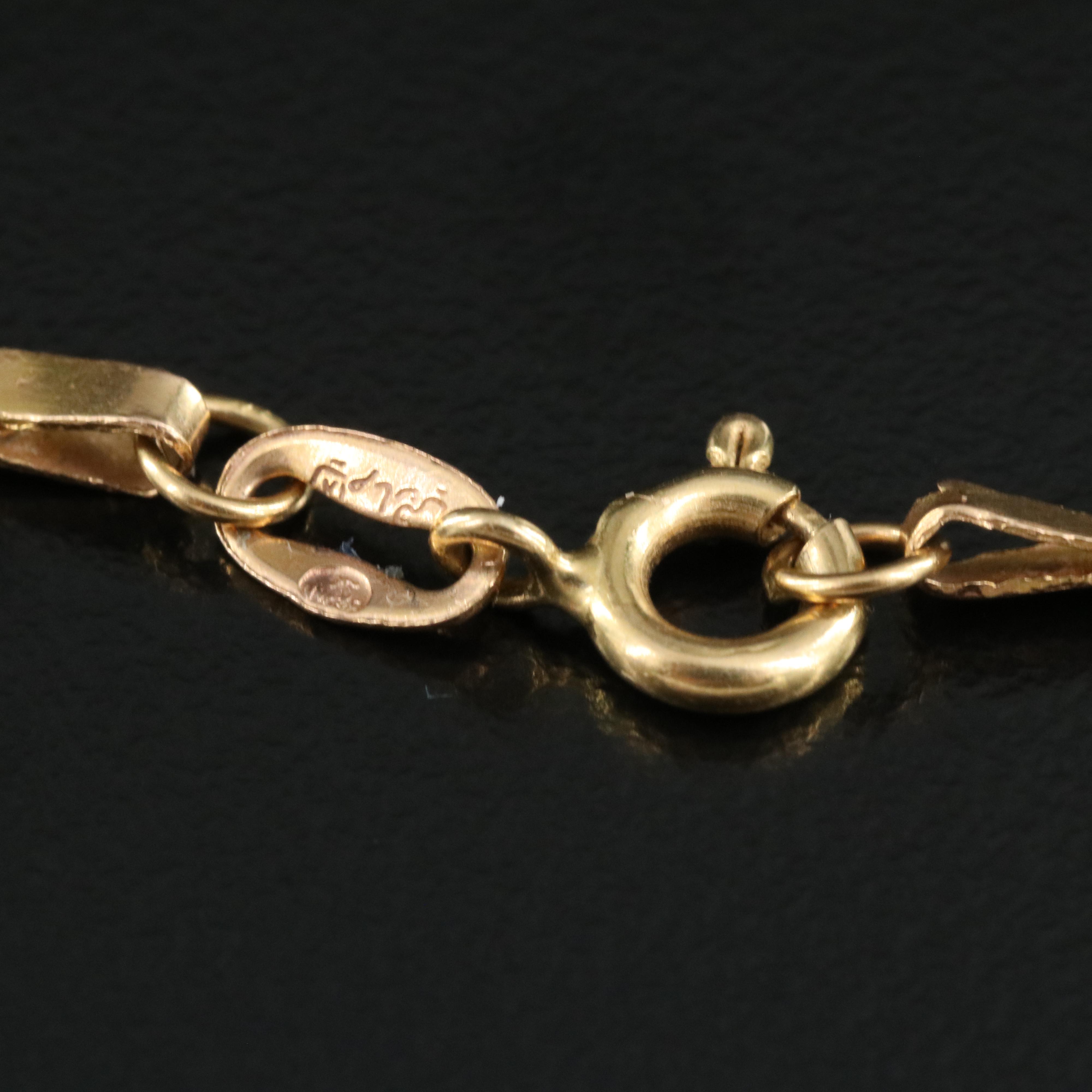 18K Singapore Necklace