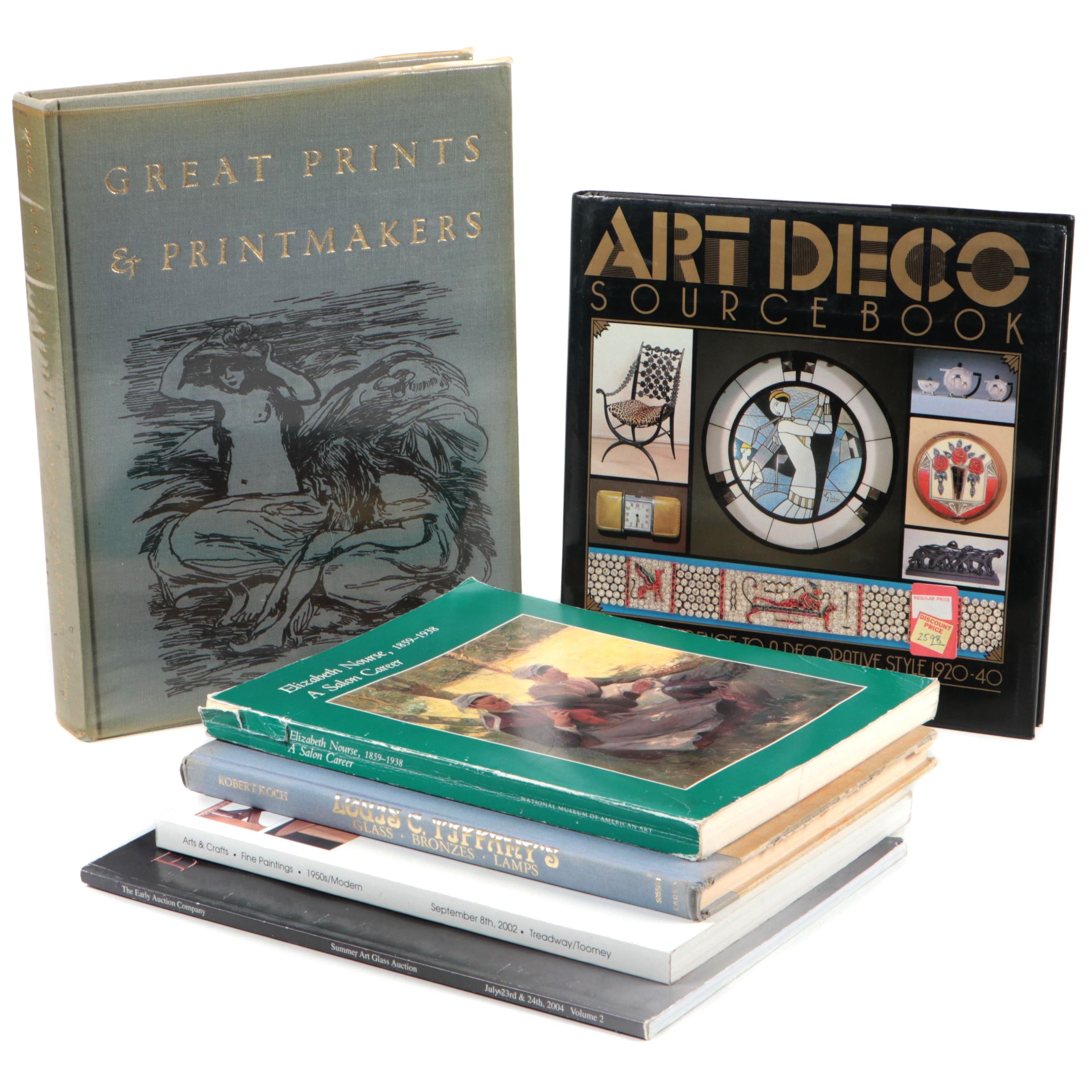 "Art Deco Source Book" by Patricia Bayer and More Art Reference Books