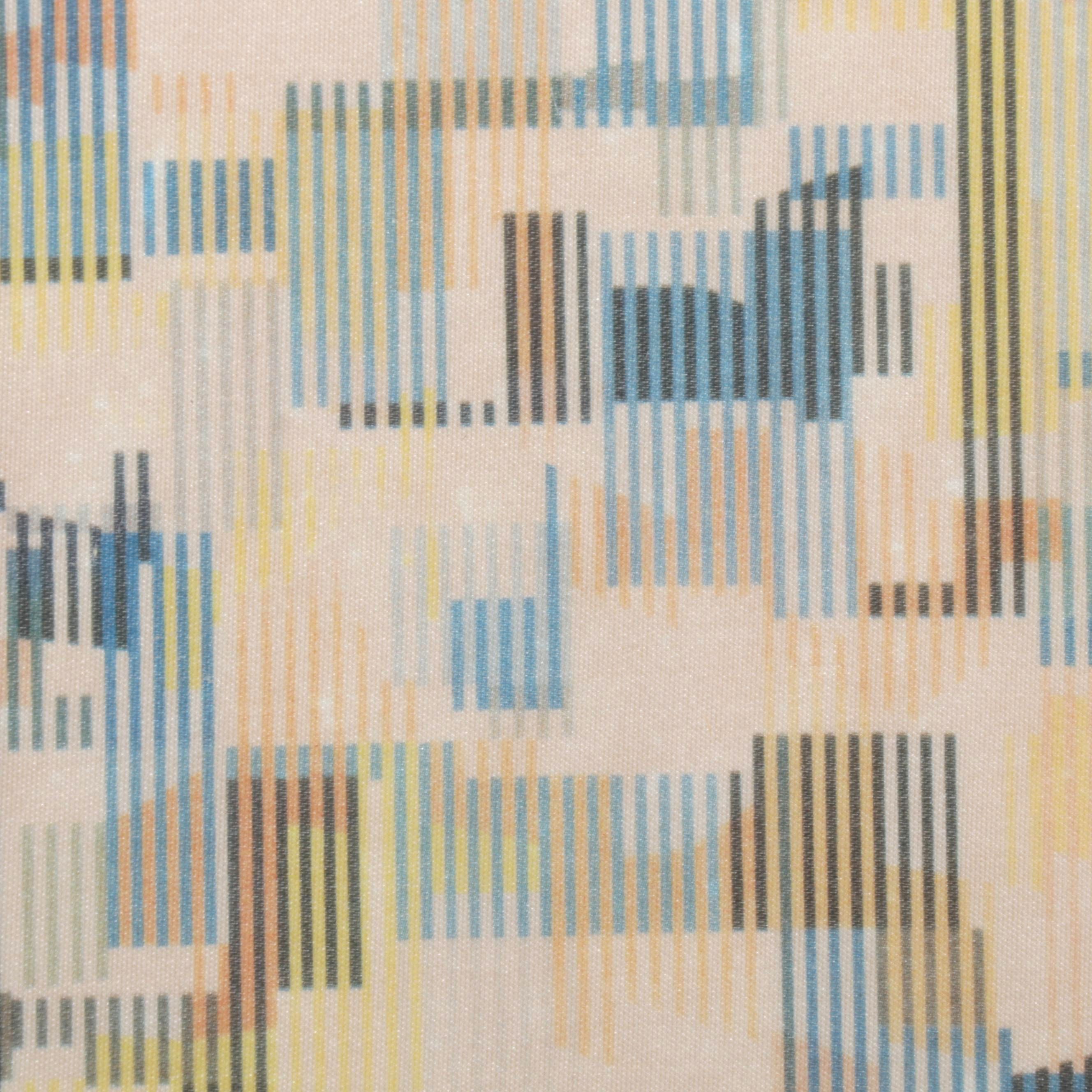 Yaacov Agam Agamographs "Life" and "Message of Peace" With Postage Stamp