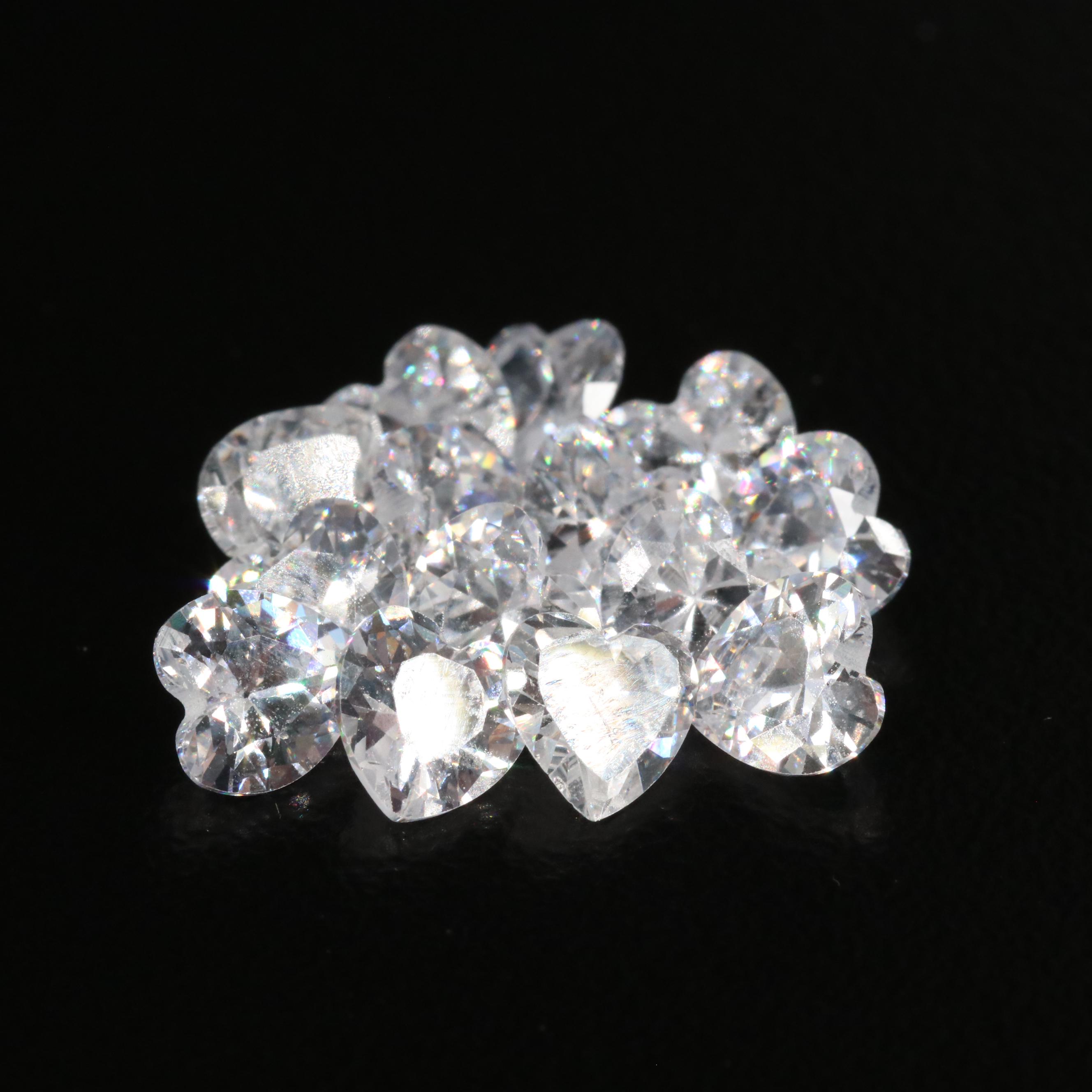 Loose 11.45 CTW Cubic Zirconia Lot