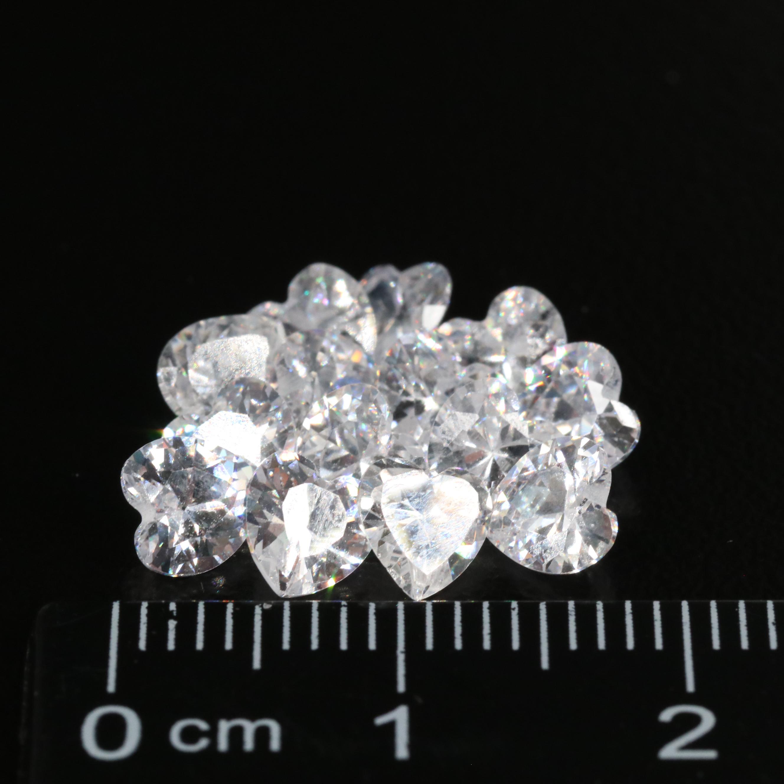 Loose 11.45 CTW Cubic Zirconia Lot
