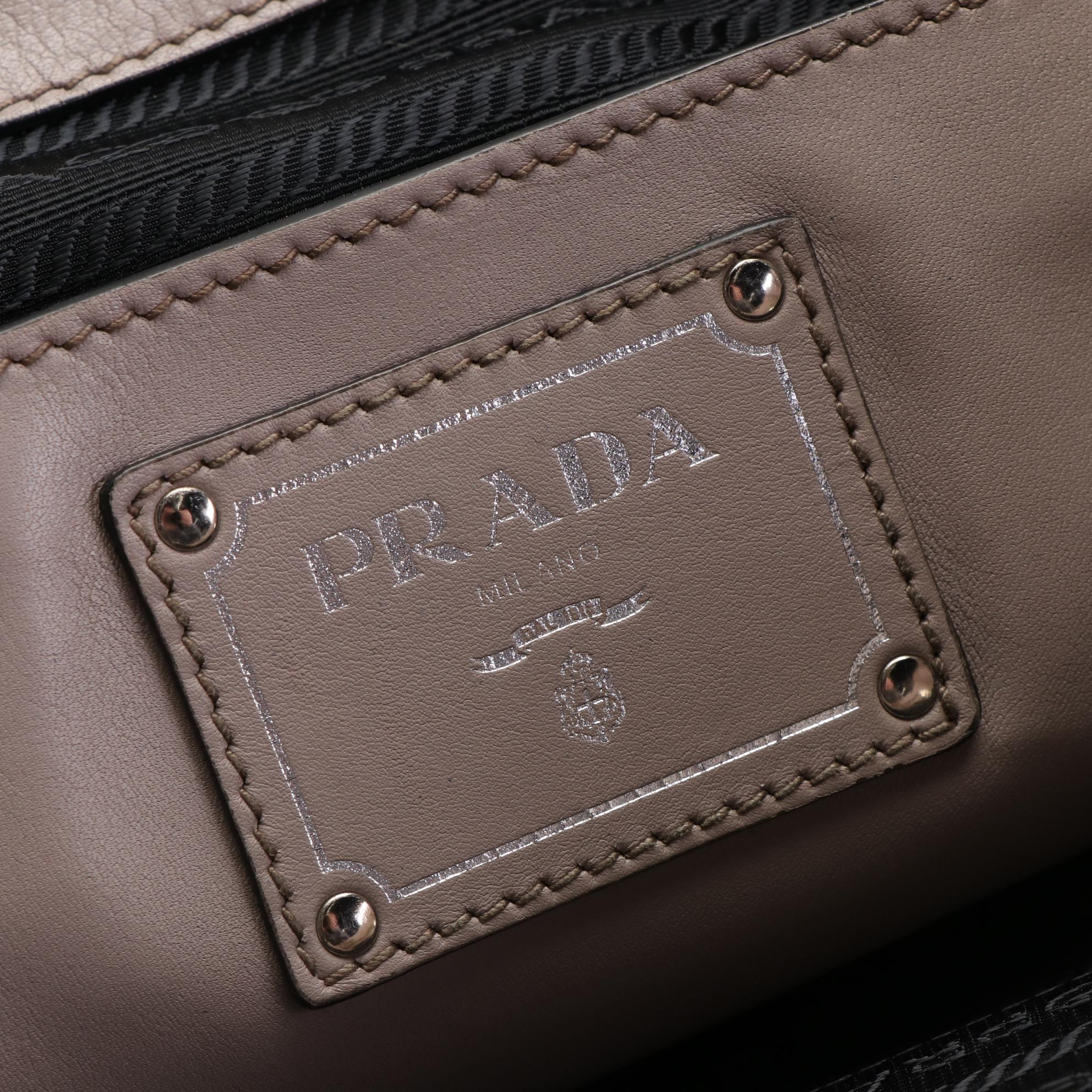 Prada Vitello Daino Leather Tote