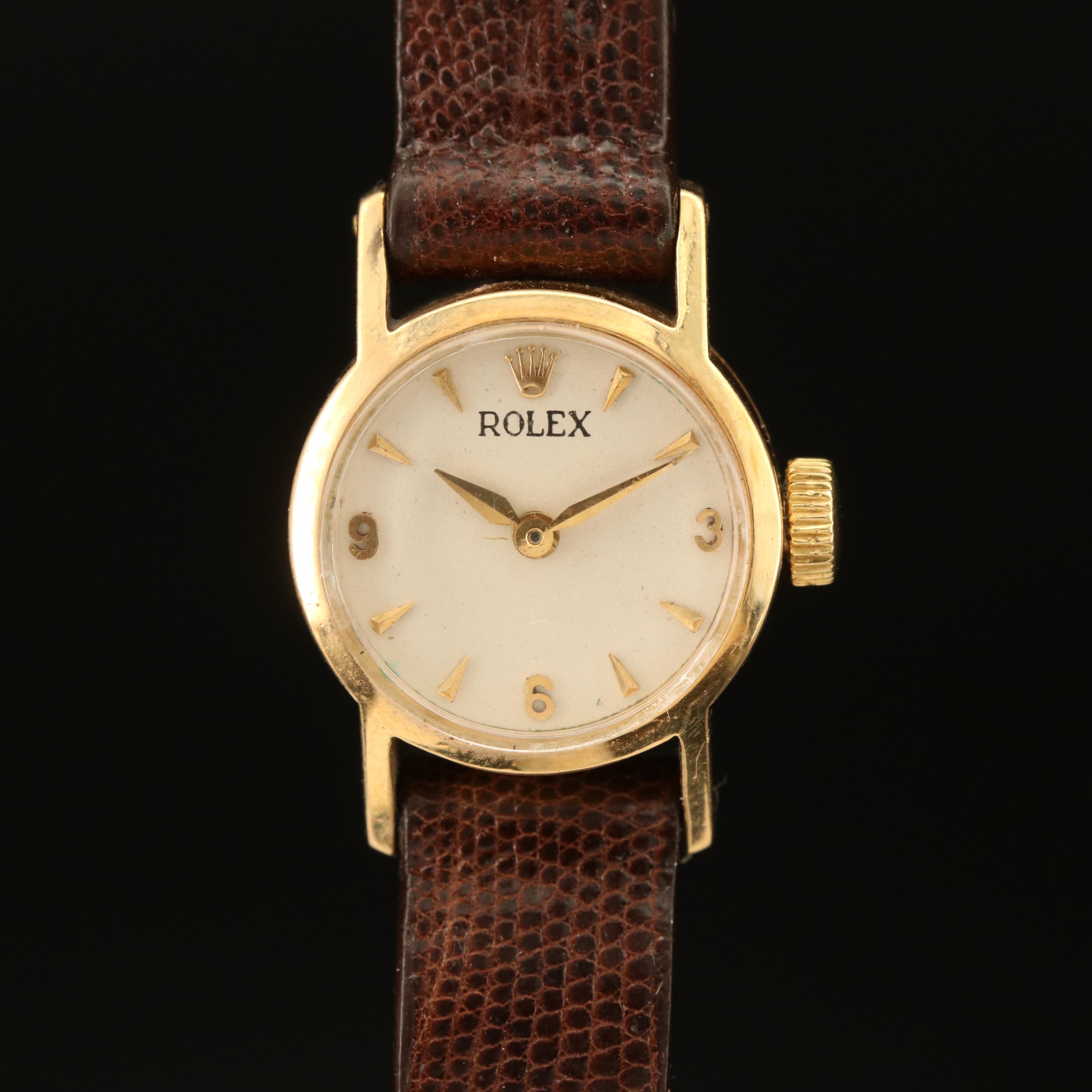 Vintage Rolex 18K Hand-Wind Watch