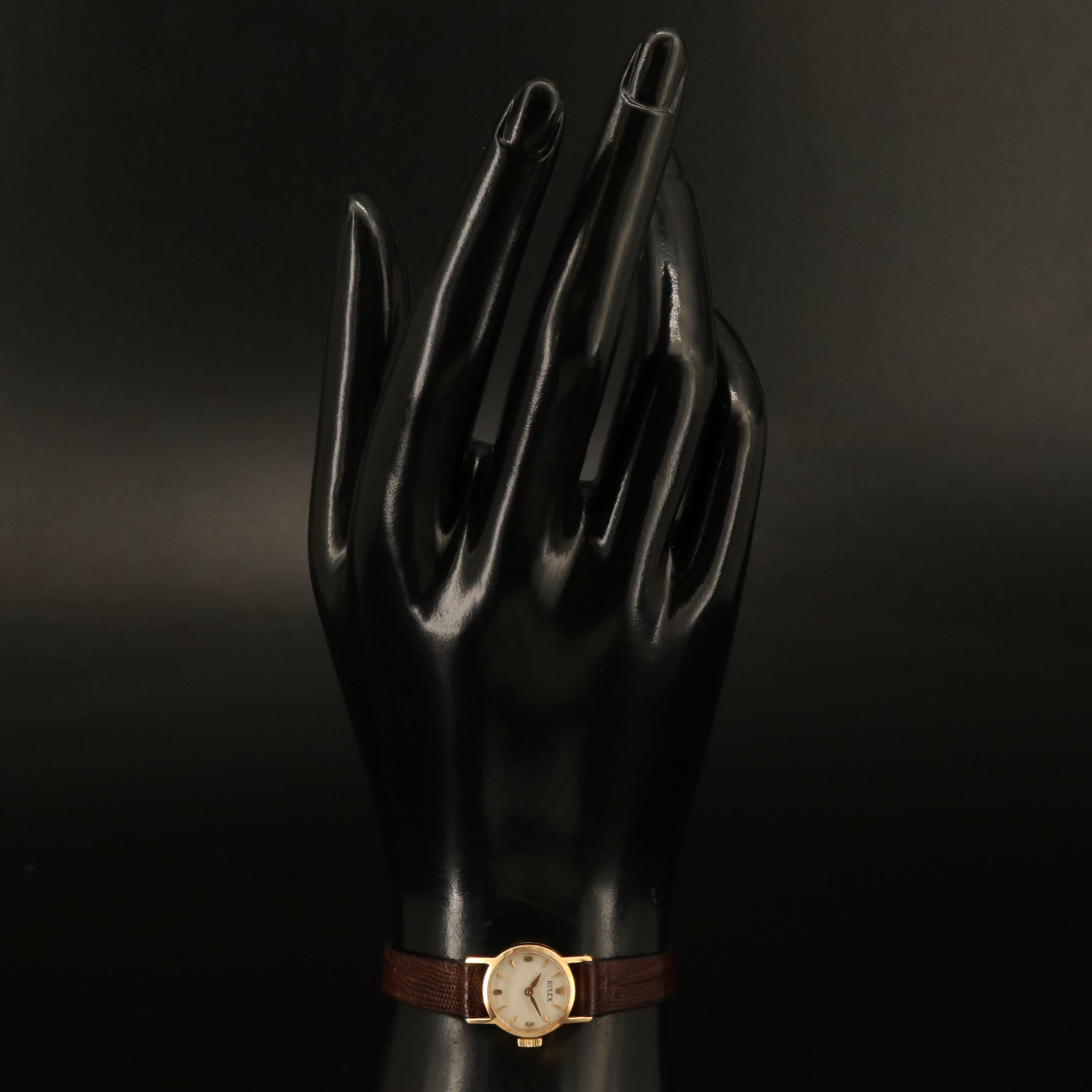 Vintage Rolex 18K Hand-Wind Watch