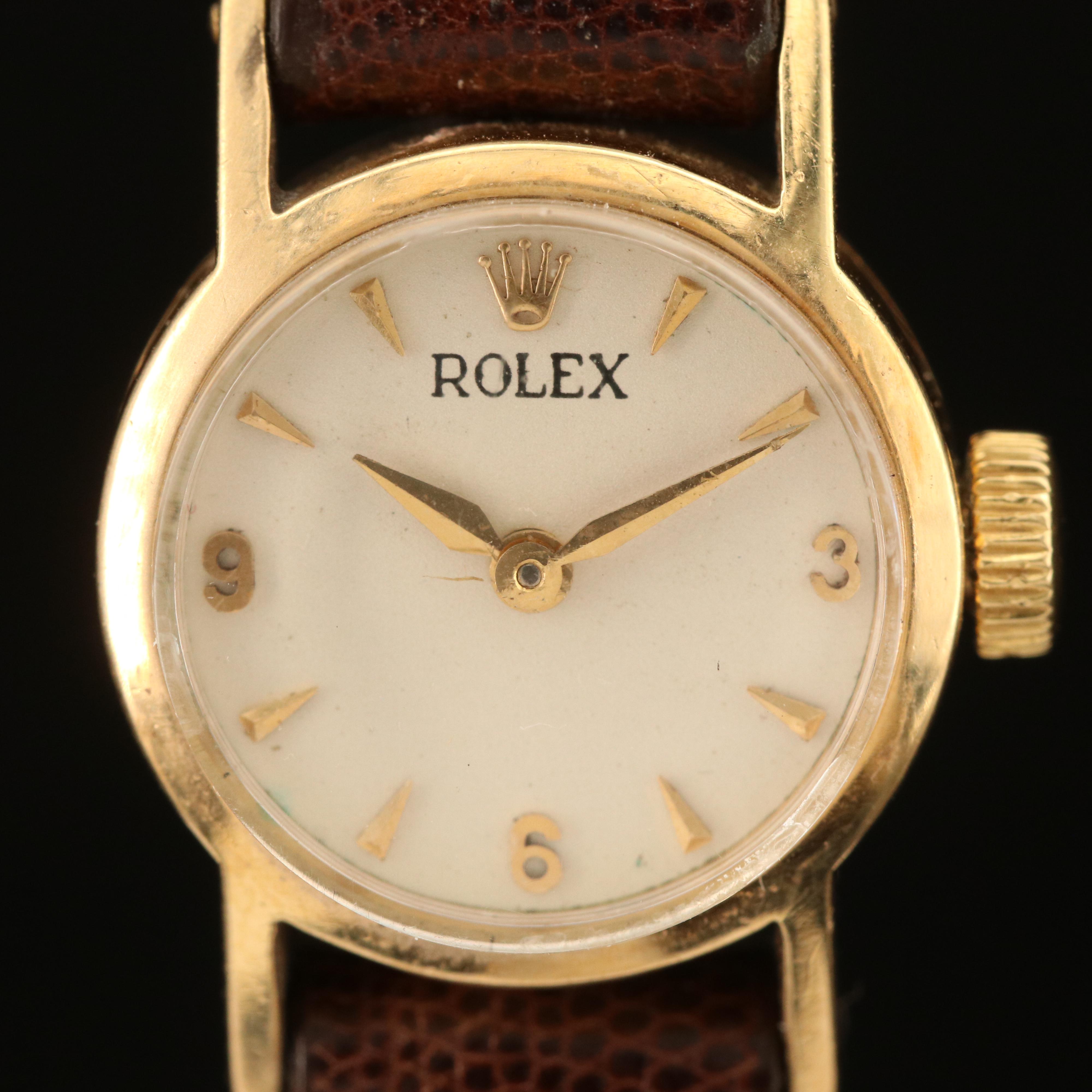 Vintage Rolex 18K Hand-Wind Watch