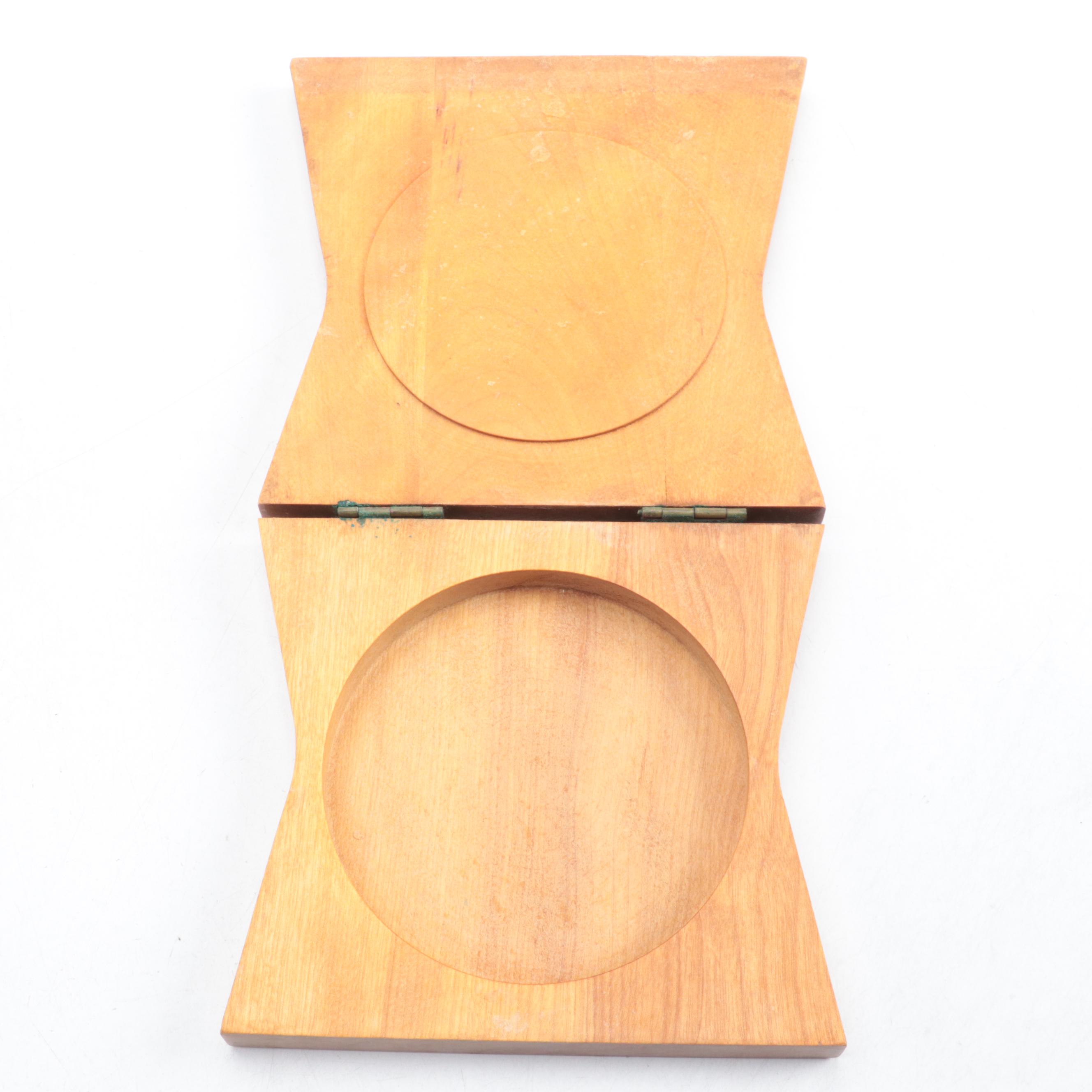 Griswold Patty Molds with Bakelite Napkin Rings and Other Tableware and Décor