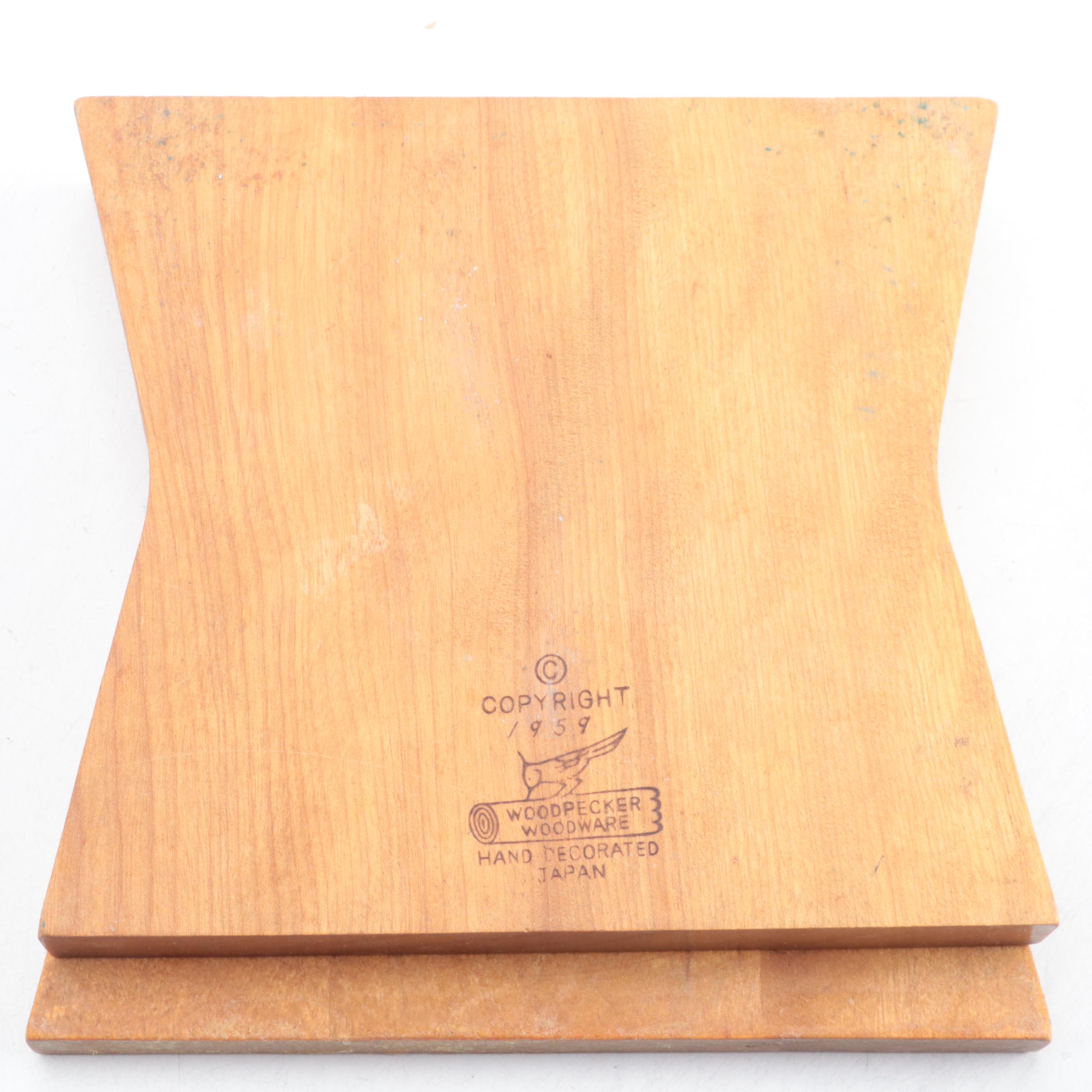 Griswold Patty Molds with Bakelite Napkin Rings and Other Tableware and Décor