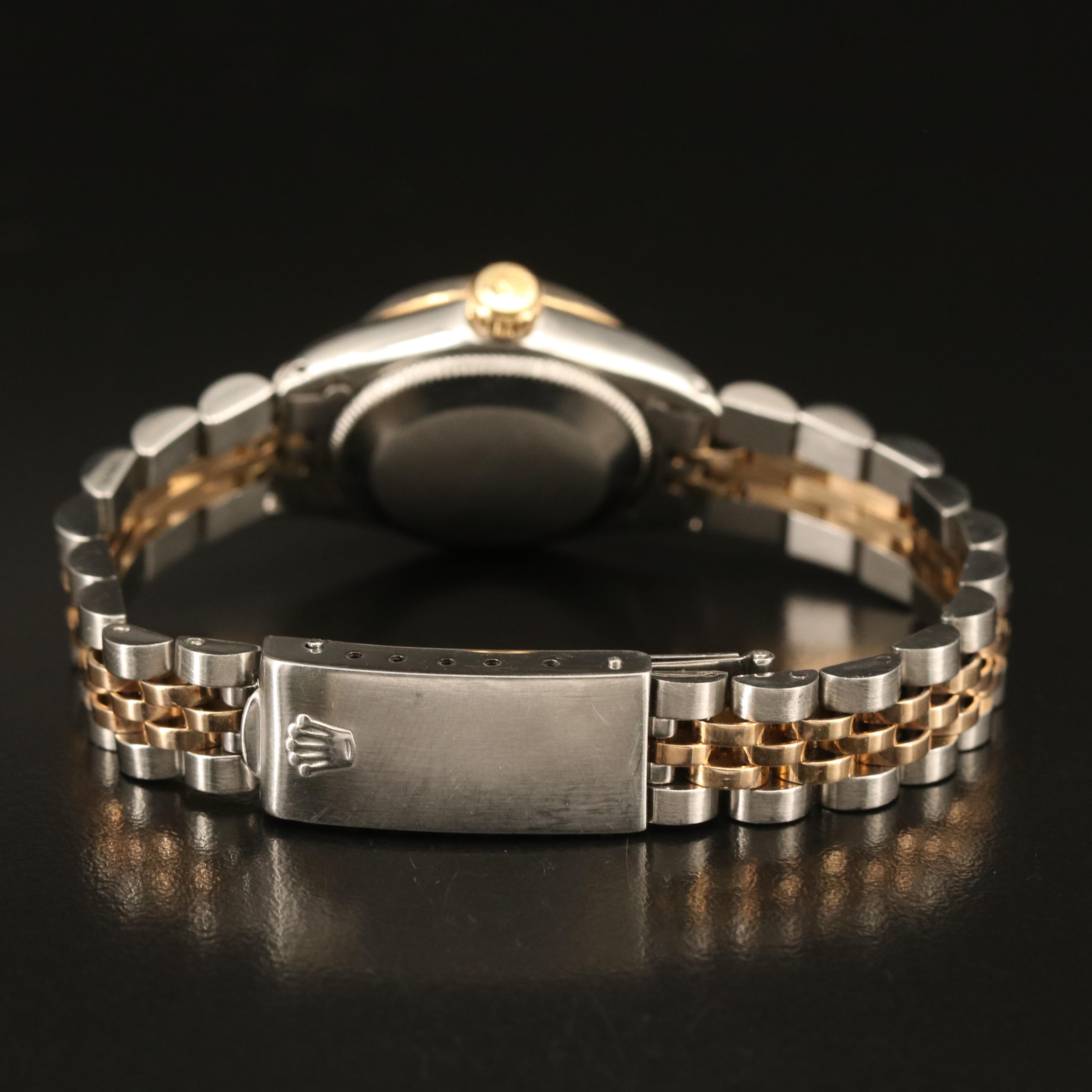 1970 Rolex 14K and Stainless Steel Oyster Perpetual Date Watch