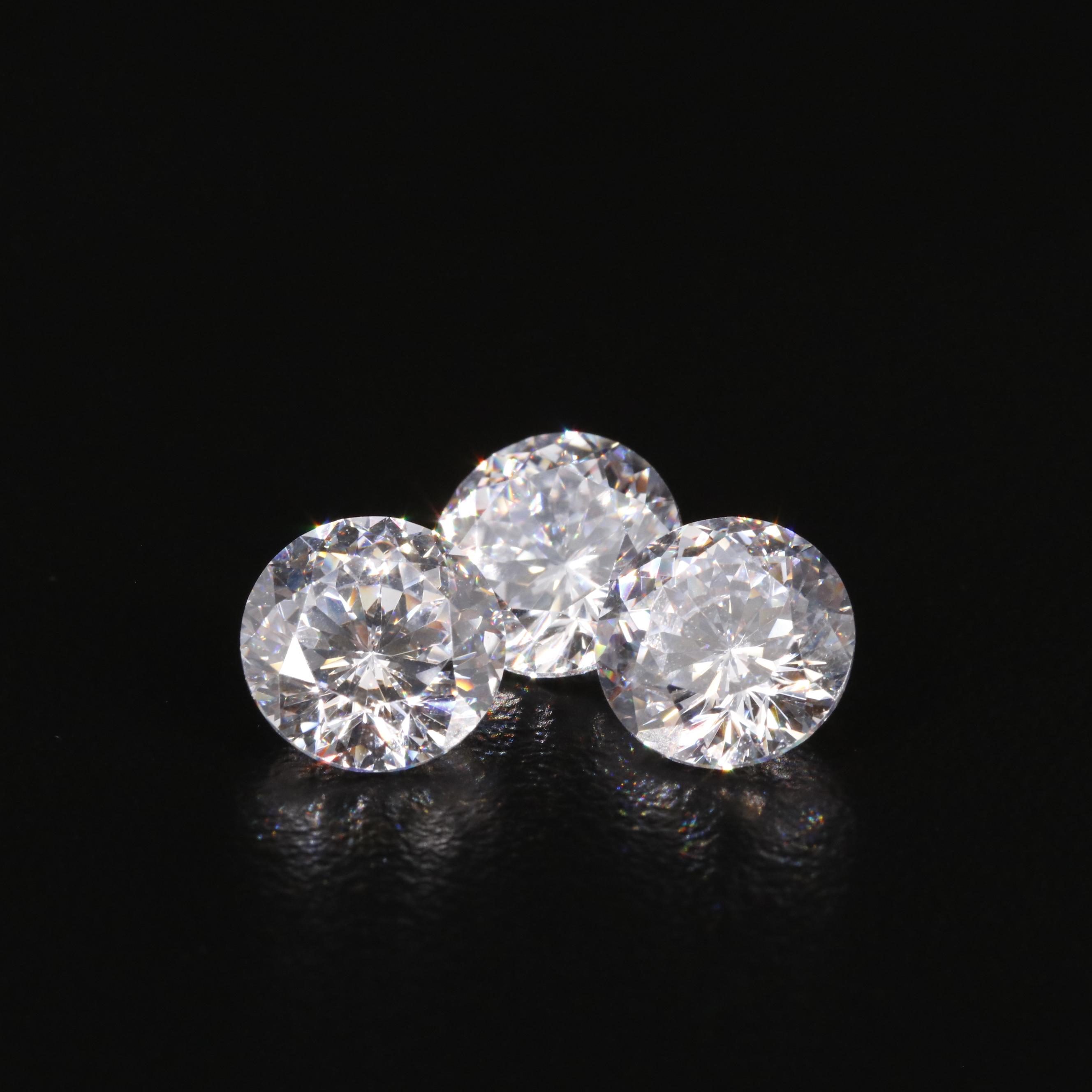 Loose 10.55 CTW Cubic Zirconia Lot