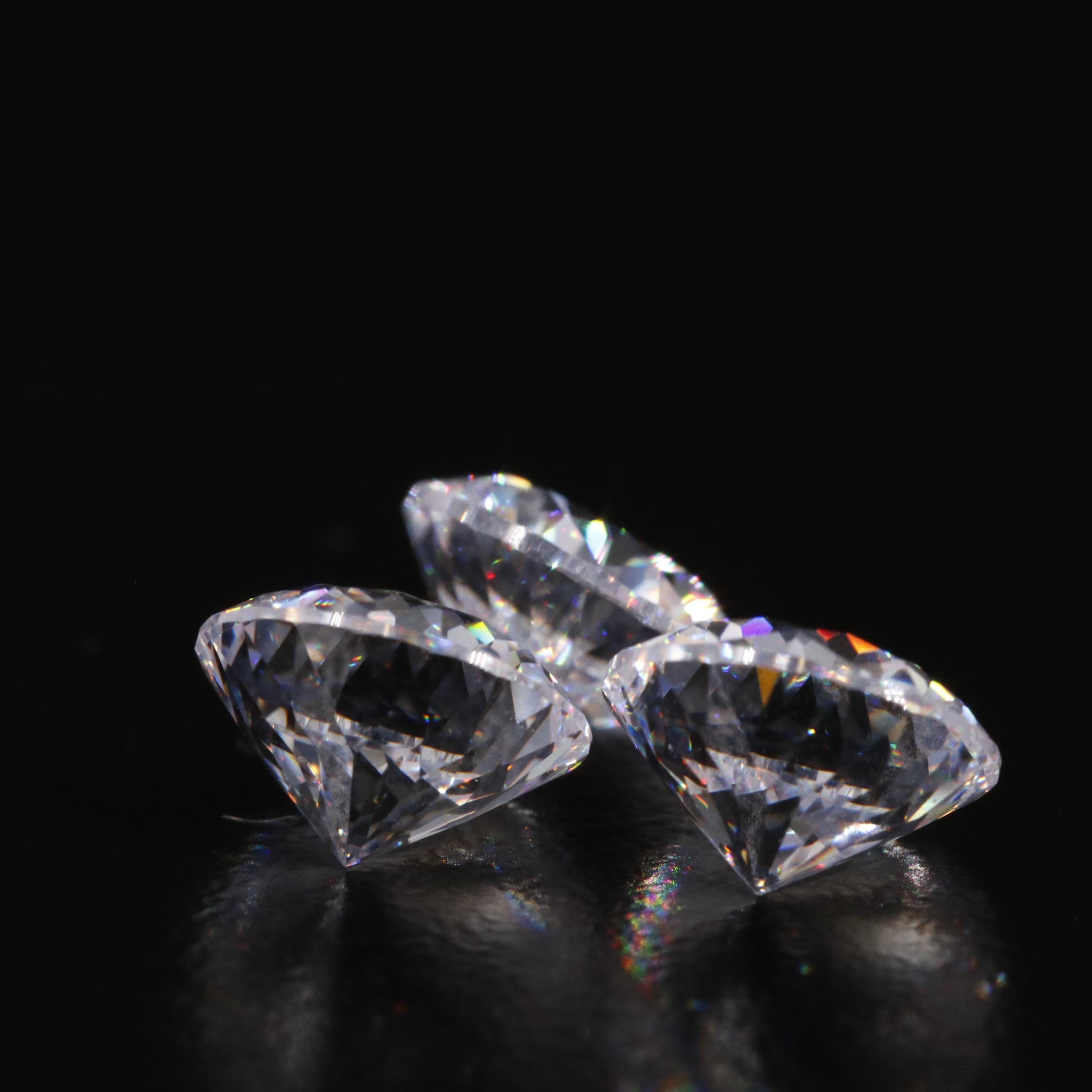 Loose 10.55 CTW Cubic Zirconia Lot