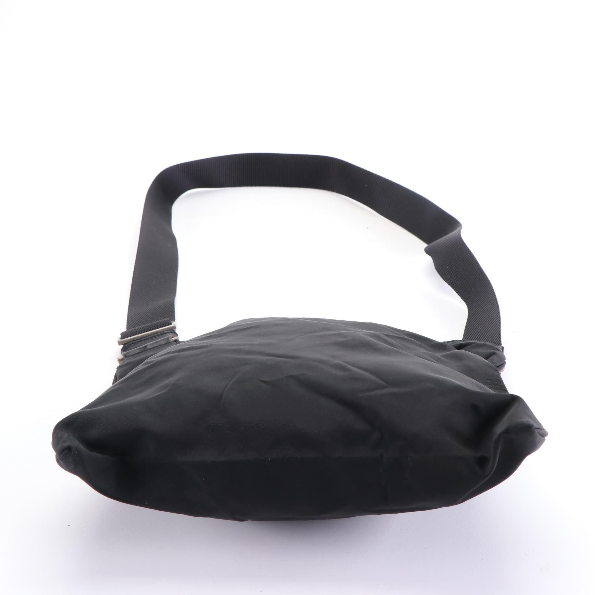 Prada Crossbody Bag in Black Nylon