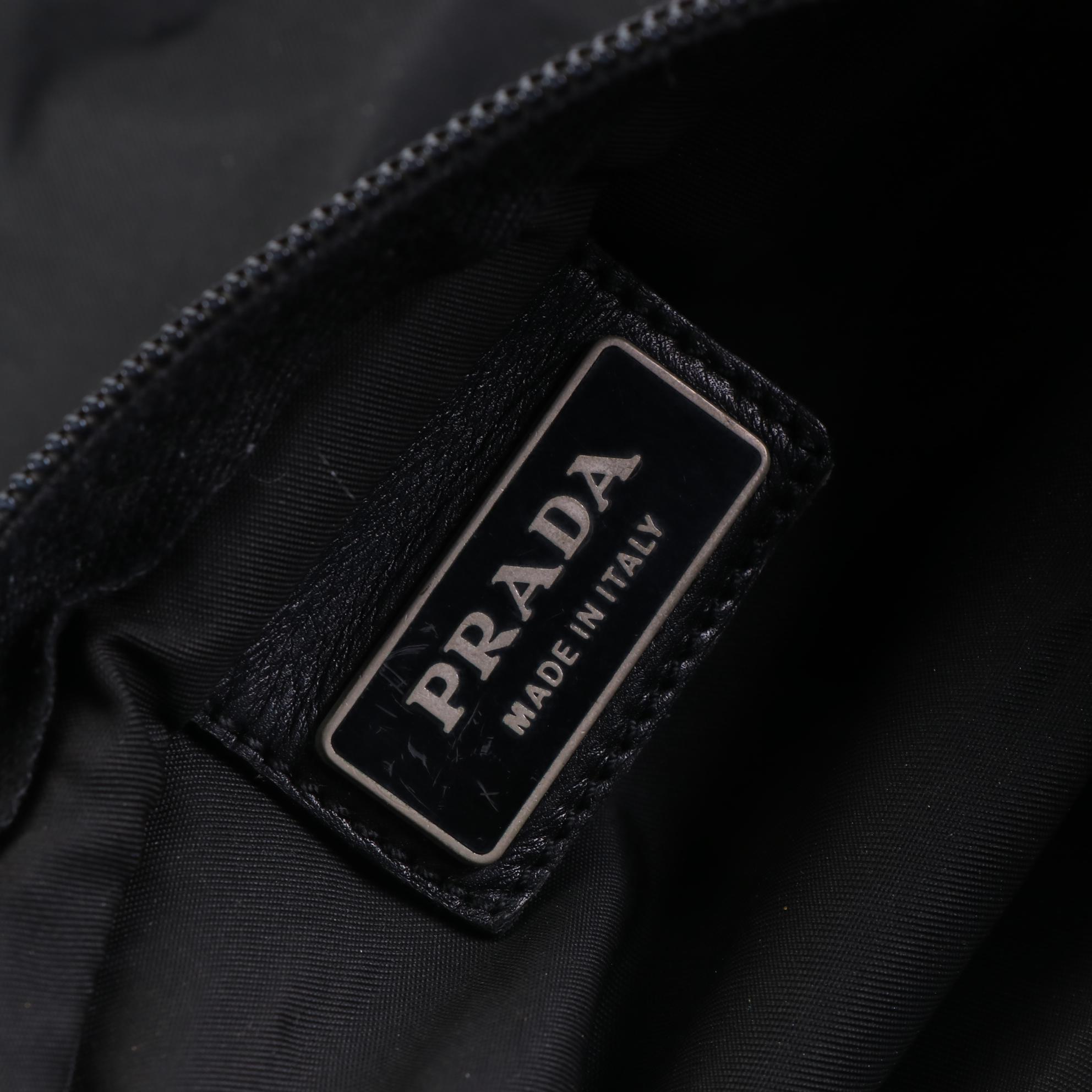 Prada Crossbody Bag in Black Nylon