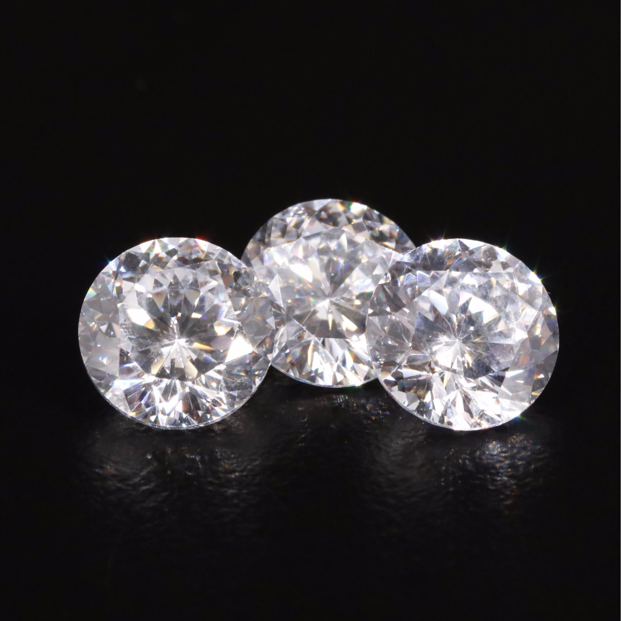 Loose 10.65 CTW Cubic Zirconia Lot
