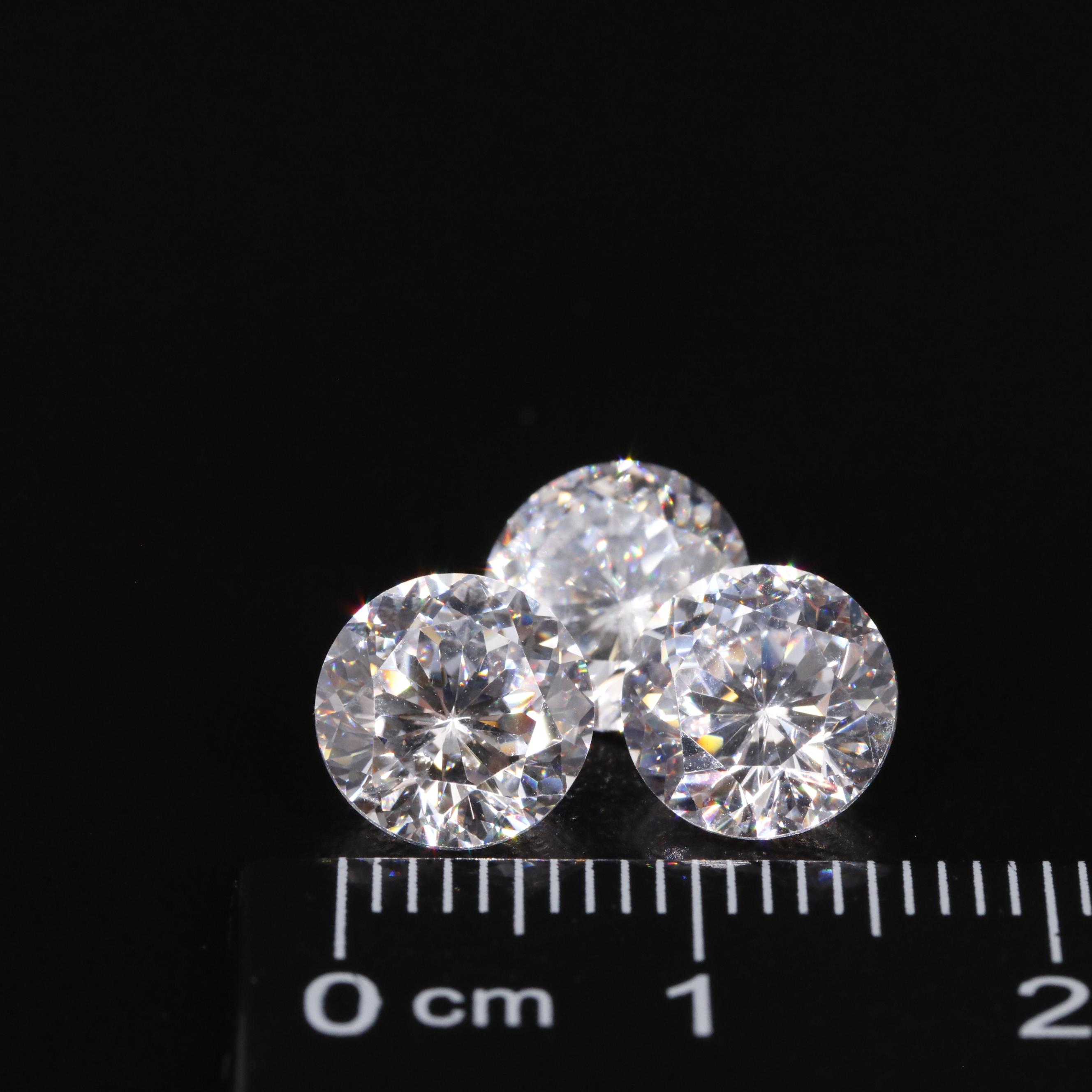 Loose 10.65 CTW Cubic Zirconia Lot