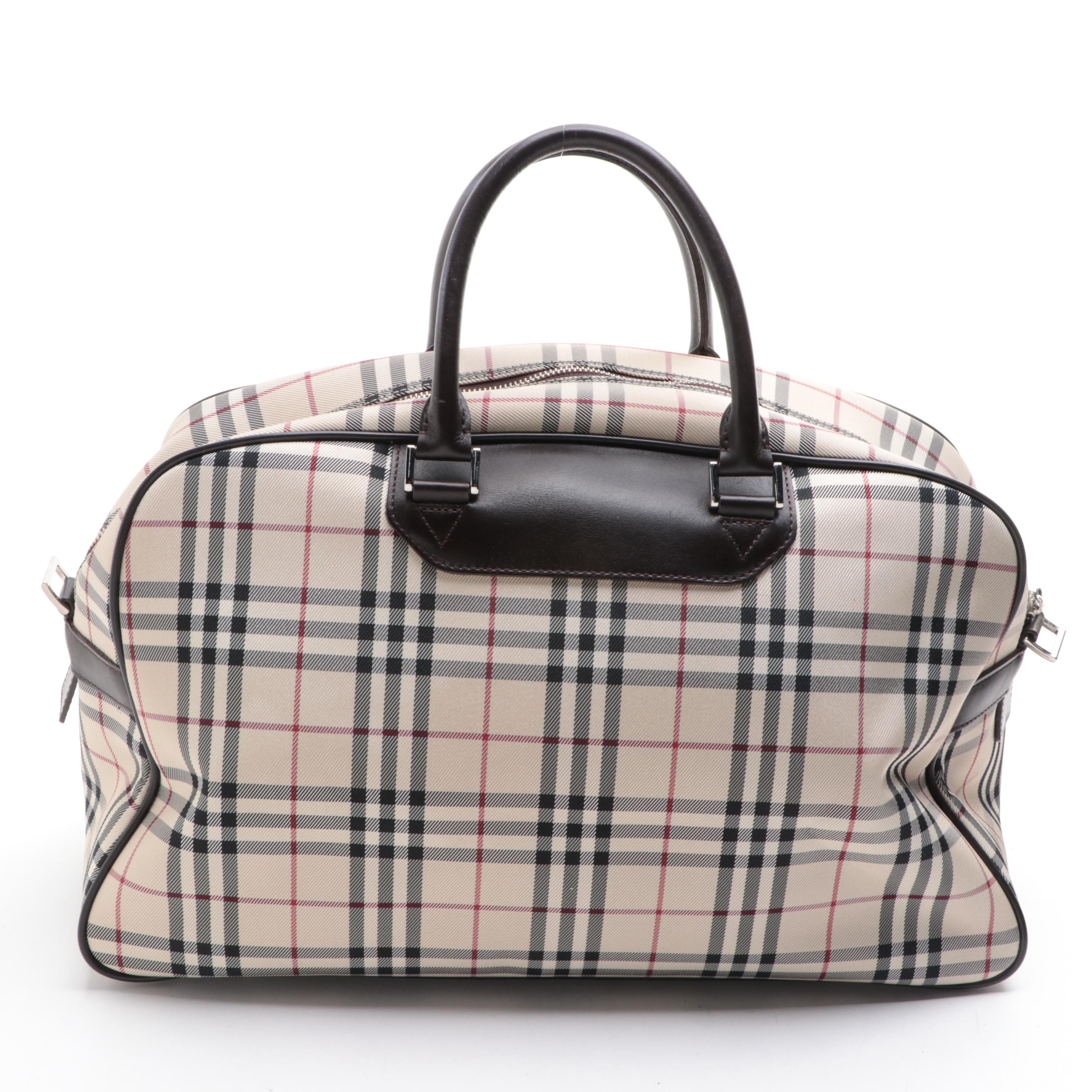 Burberry House Check Weekender Bag