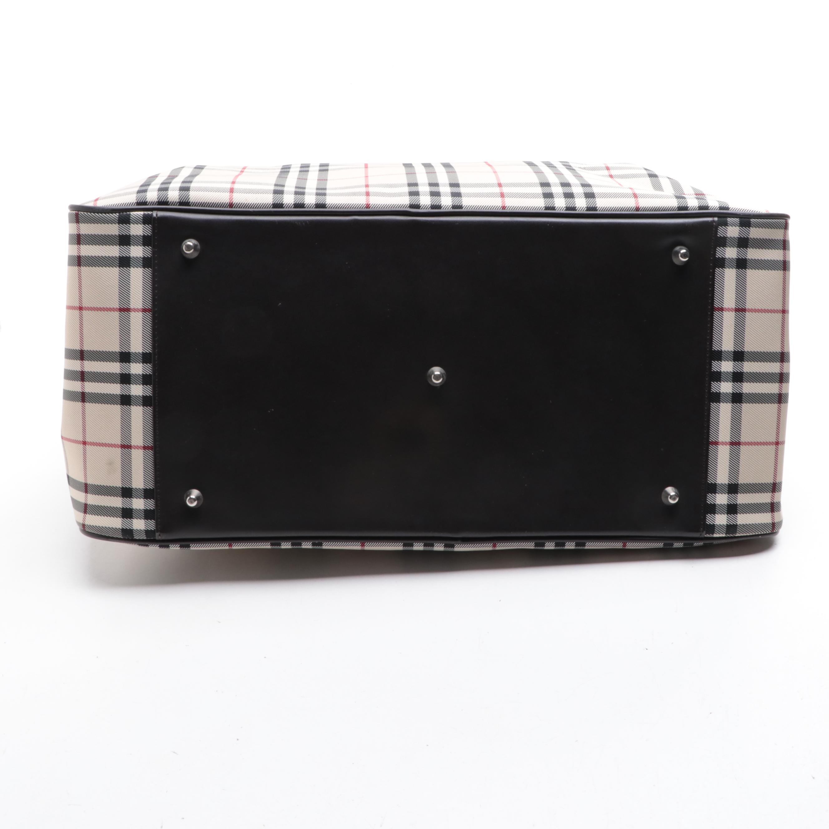 Burberry House Check Weekender Bag