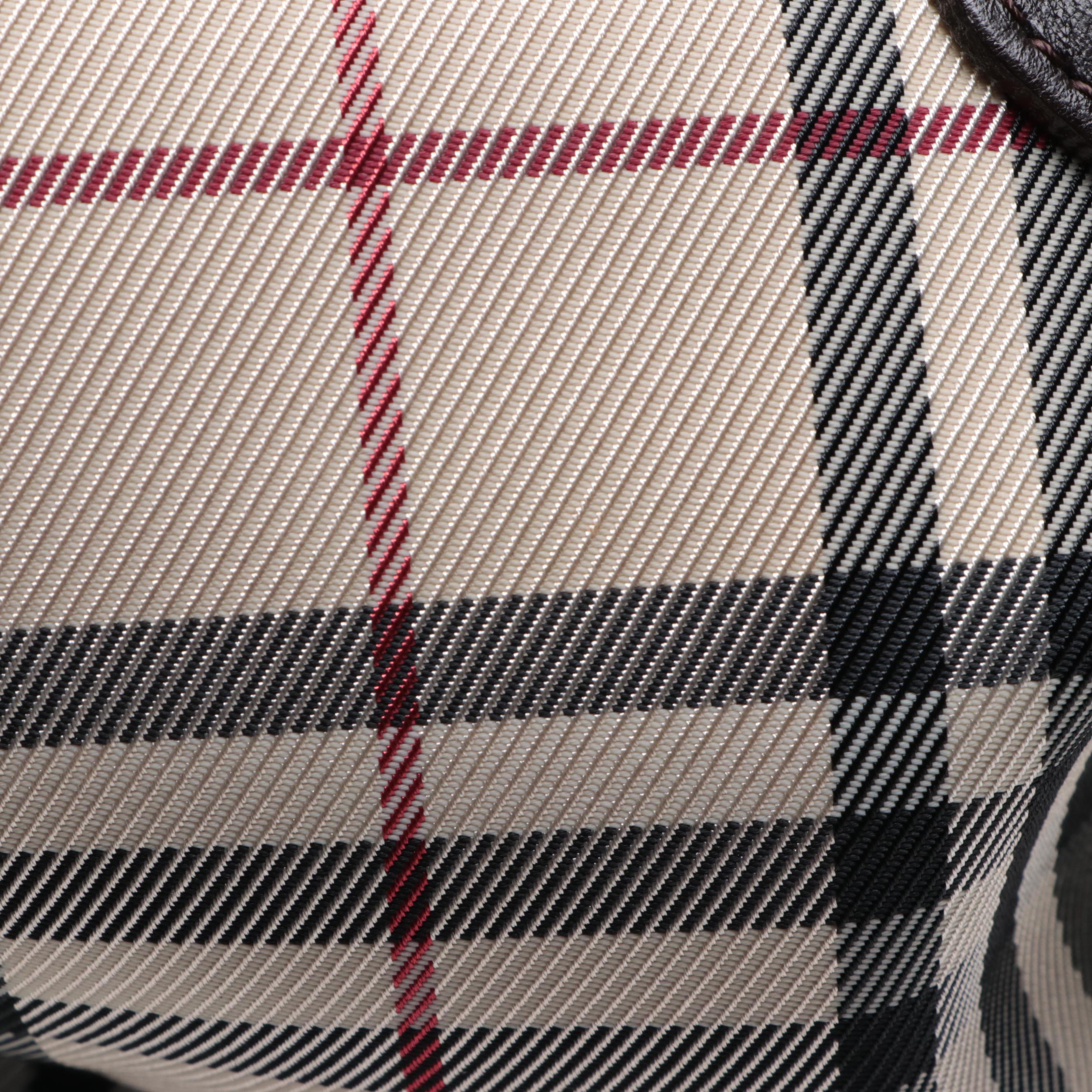 Burberry House Check Weekender Bag