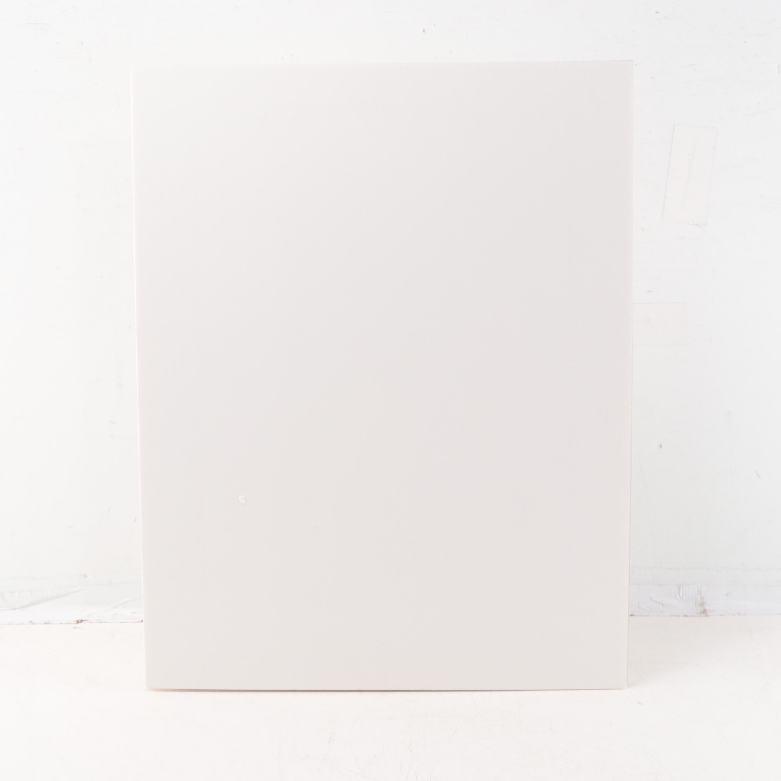 Yngve Olsen Modernist Coastal Landscape Watercolor Painting, Circa 1950