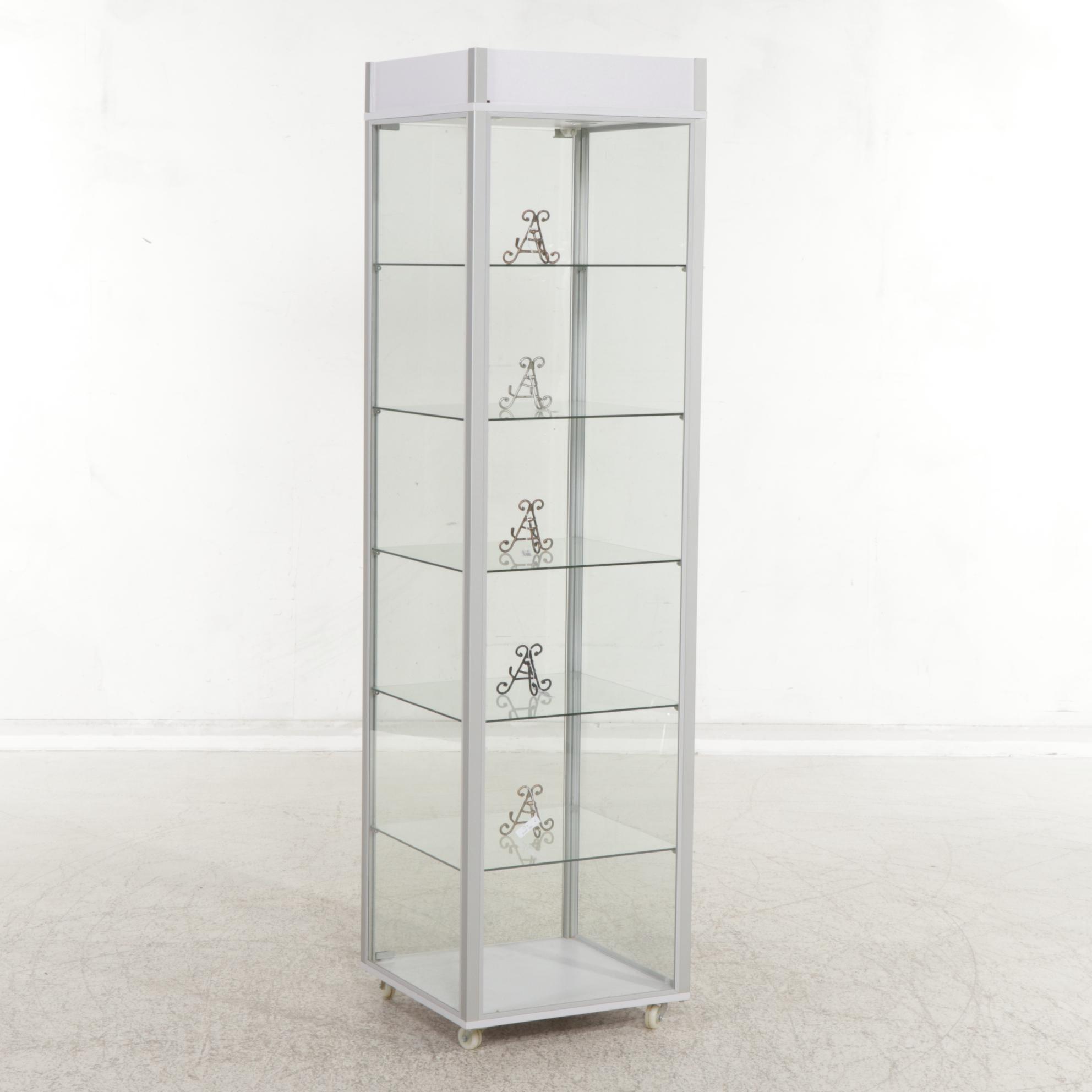 Lighted Display Cabinet, 21st Century
