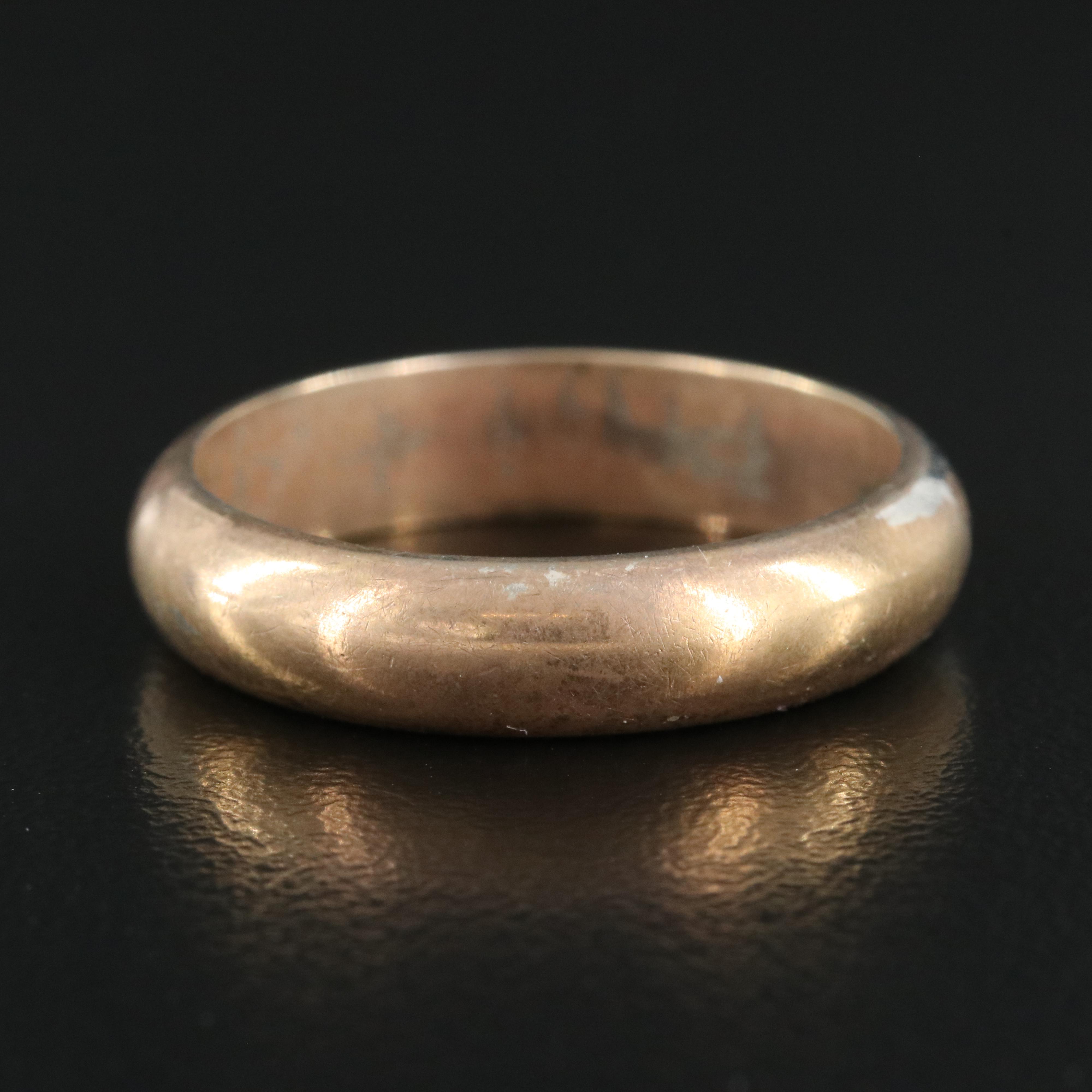 Vintage 14K Band