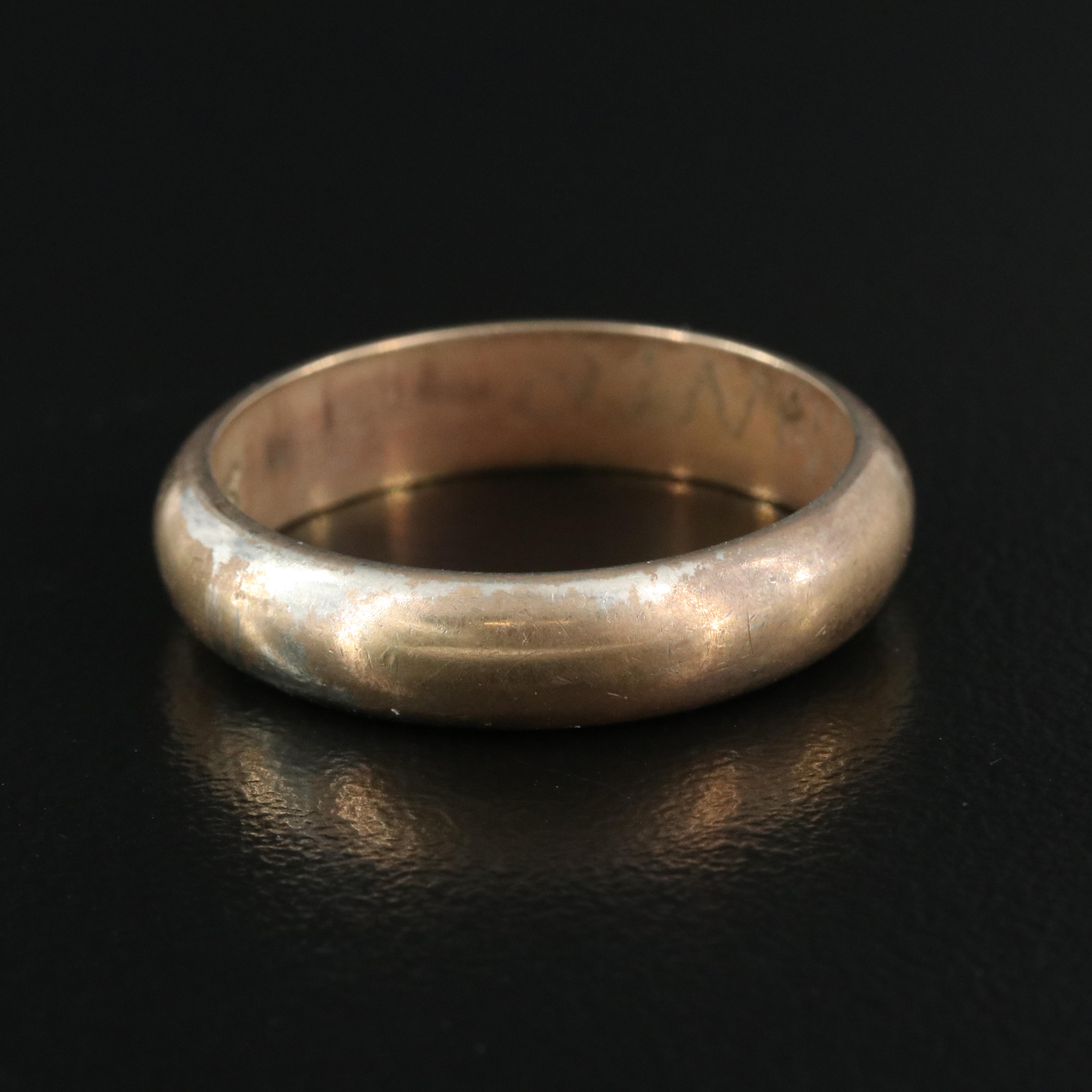 Vintage 14K Band