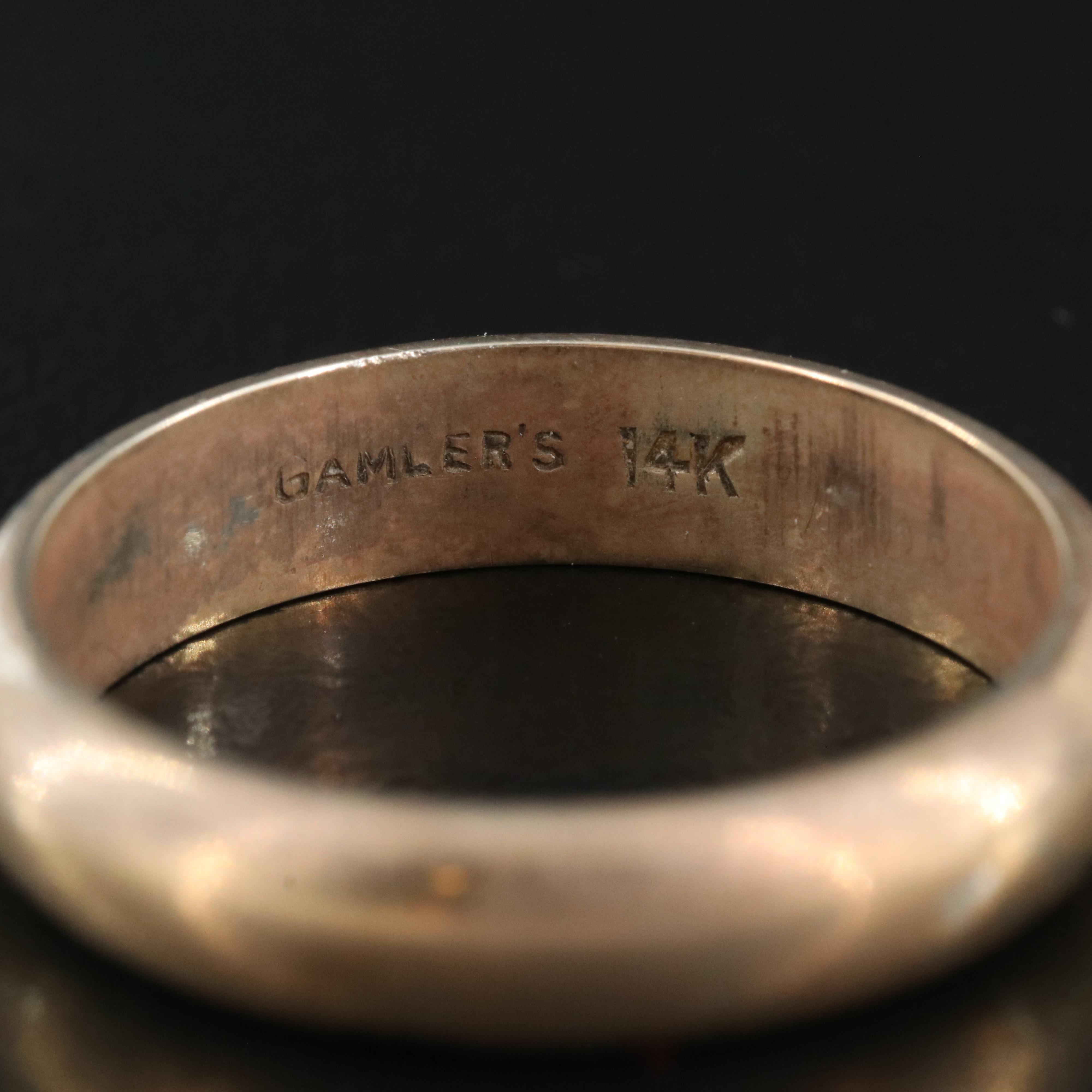 Vintage 14K Band