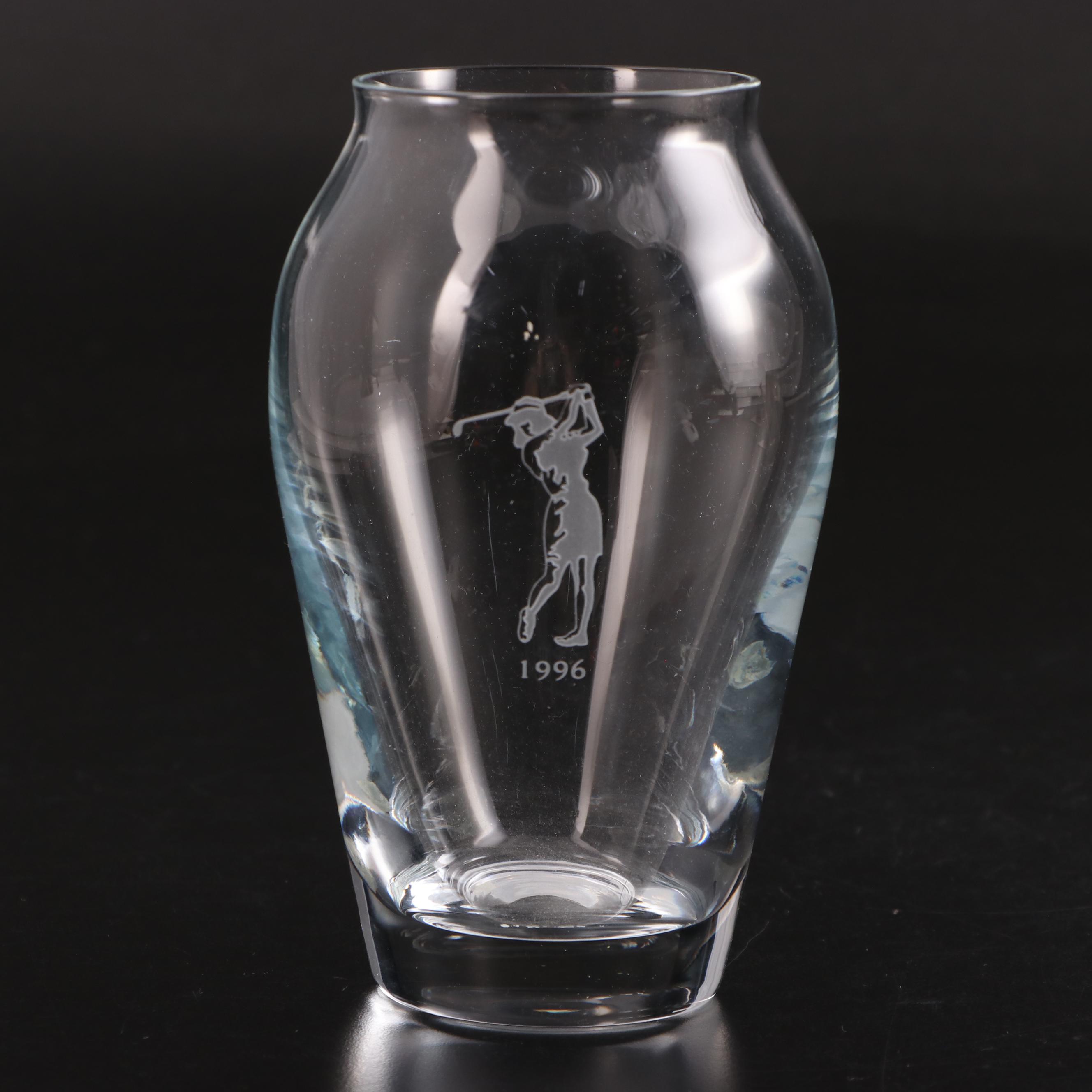 Fenton Glass Golf Ball Paperweight with Golf Table Décor Collection