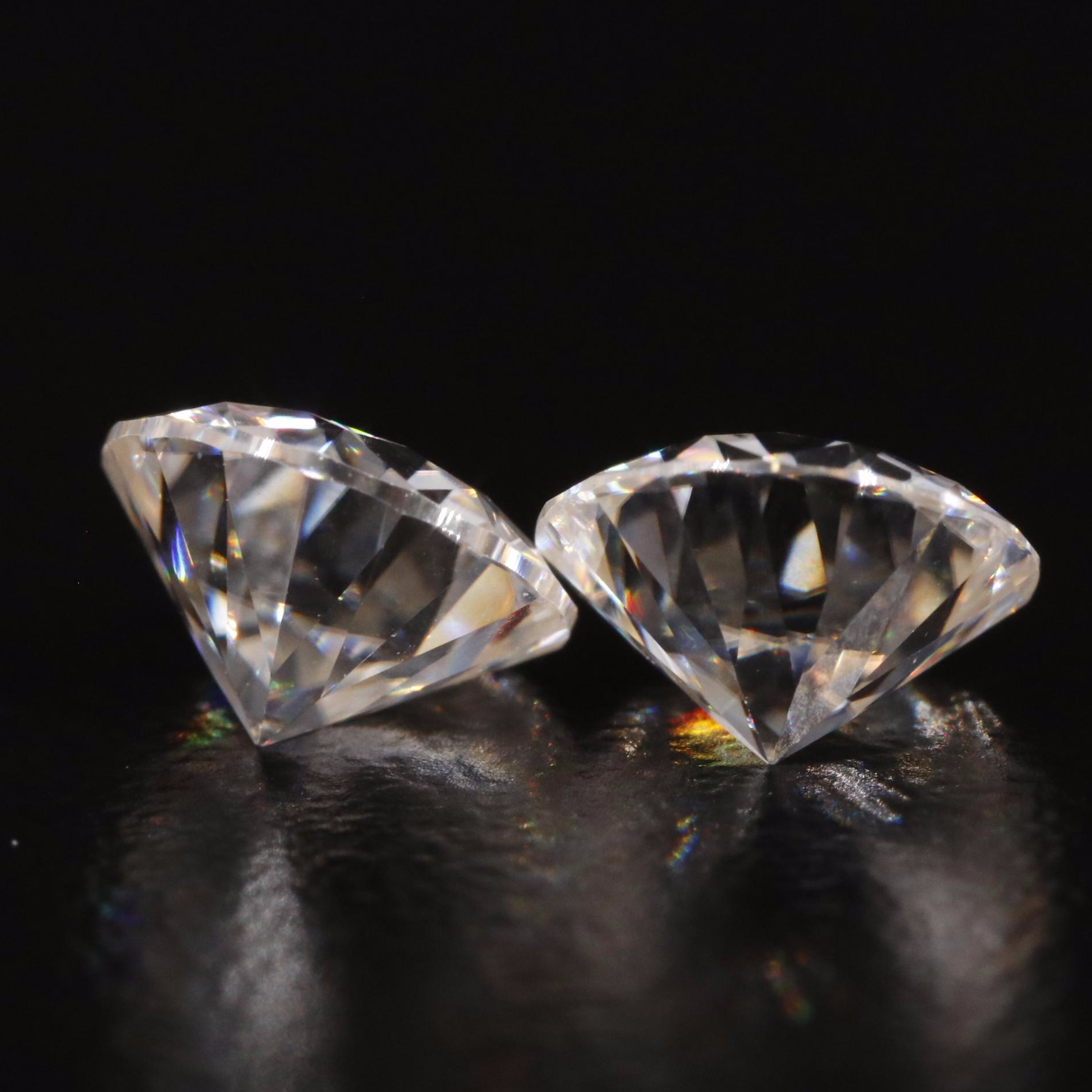 Loose 1.86 CTW Moissanite Lot