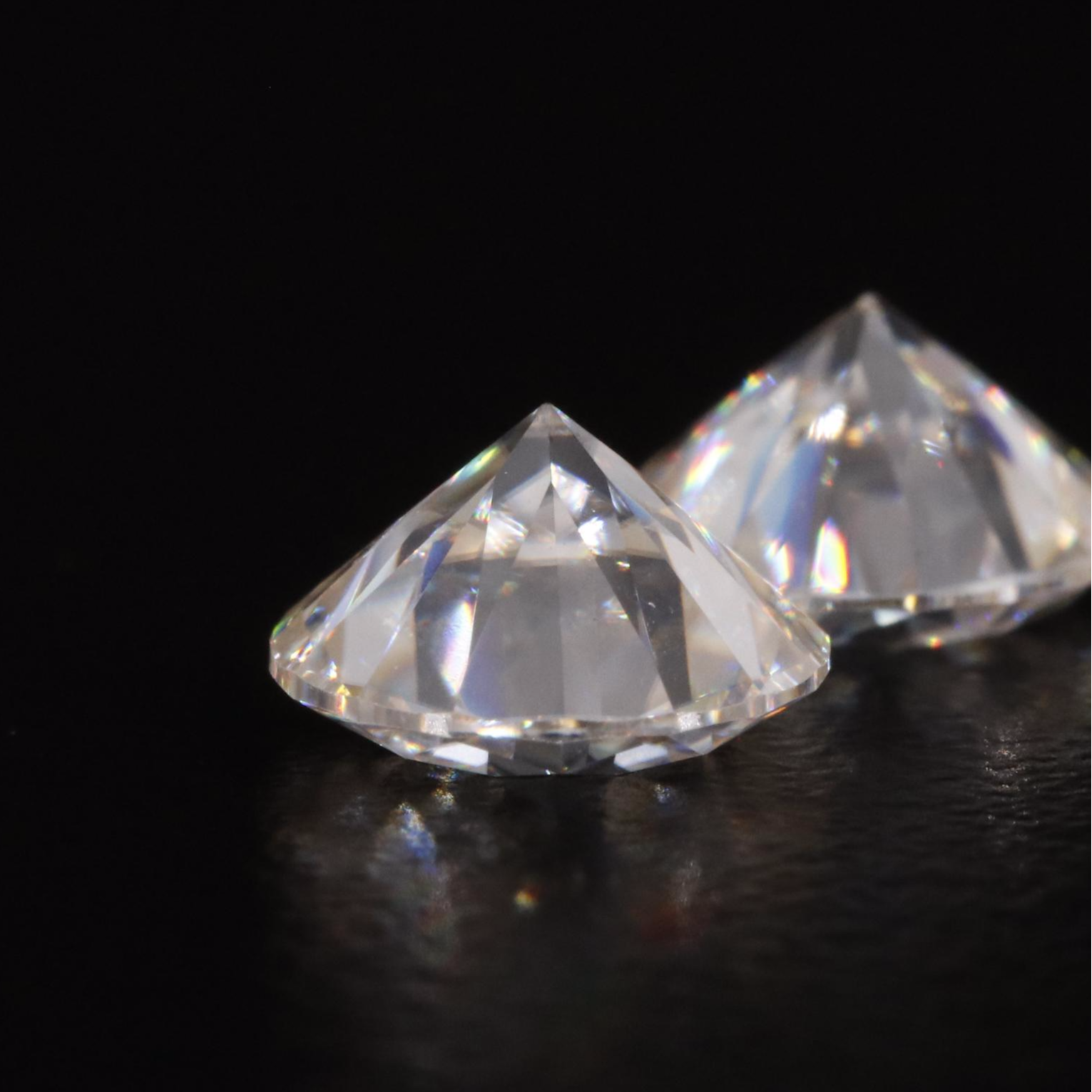 Loose 1.86 CTW Moissanite Lot