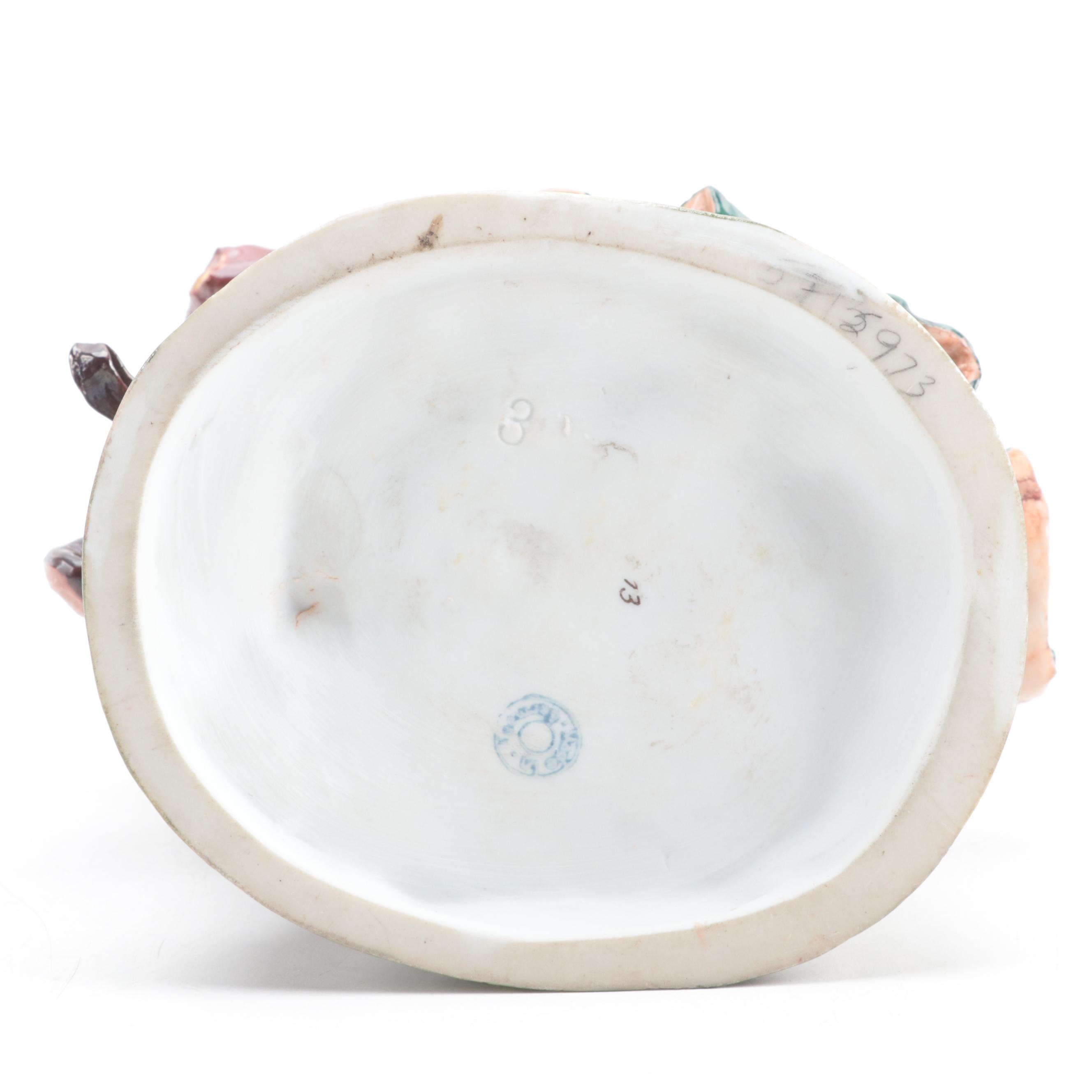 Albert Stahl & Co. German Porcelain Folk Dancer Figural Group, Early 20th C.