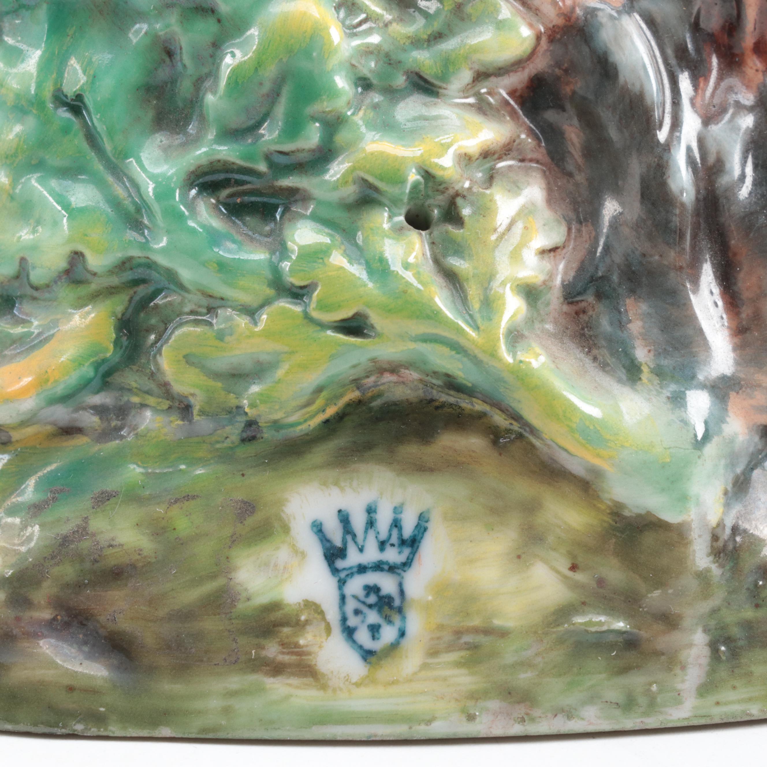 Albert Stahl & Co. German Porcelain Folk Dancer Figural Group, Early 20th C.