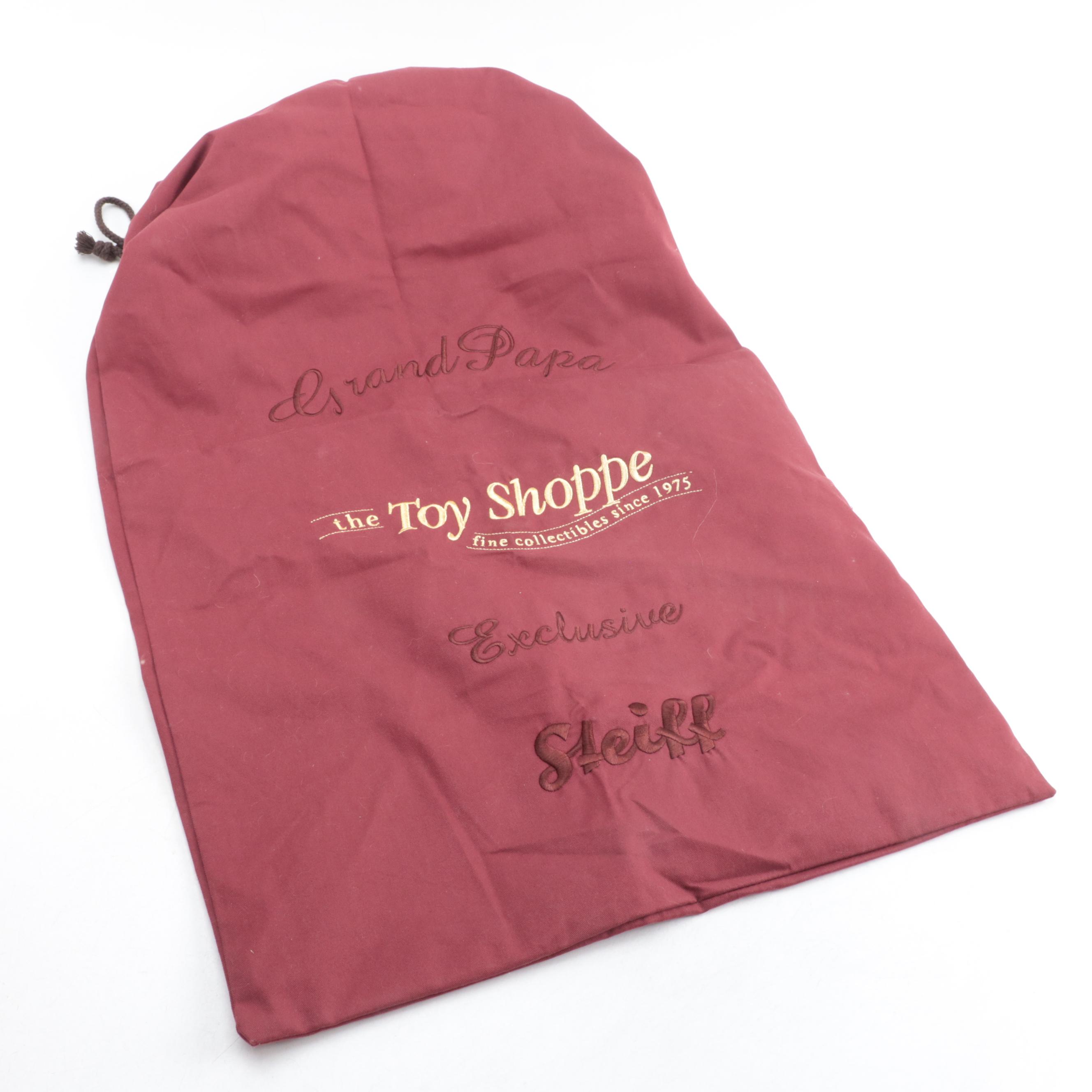 Steiff Growler Grand Papa with Teddy Baby Mohair Jointed Stuffed Bears