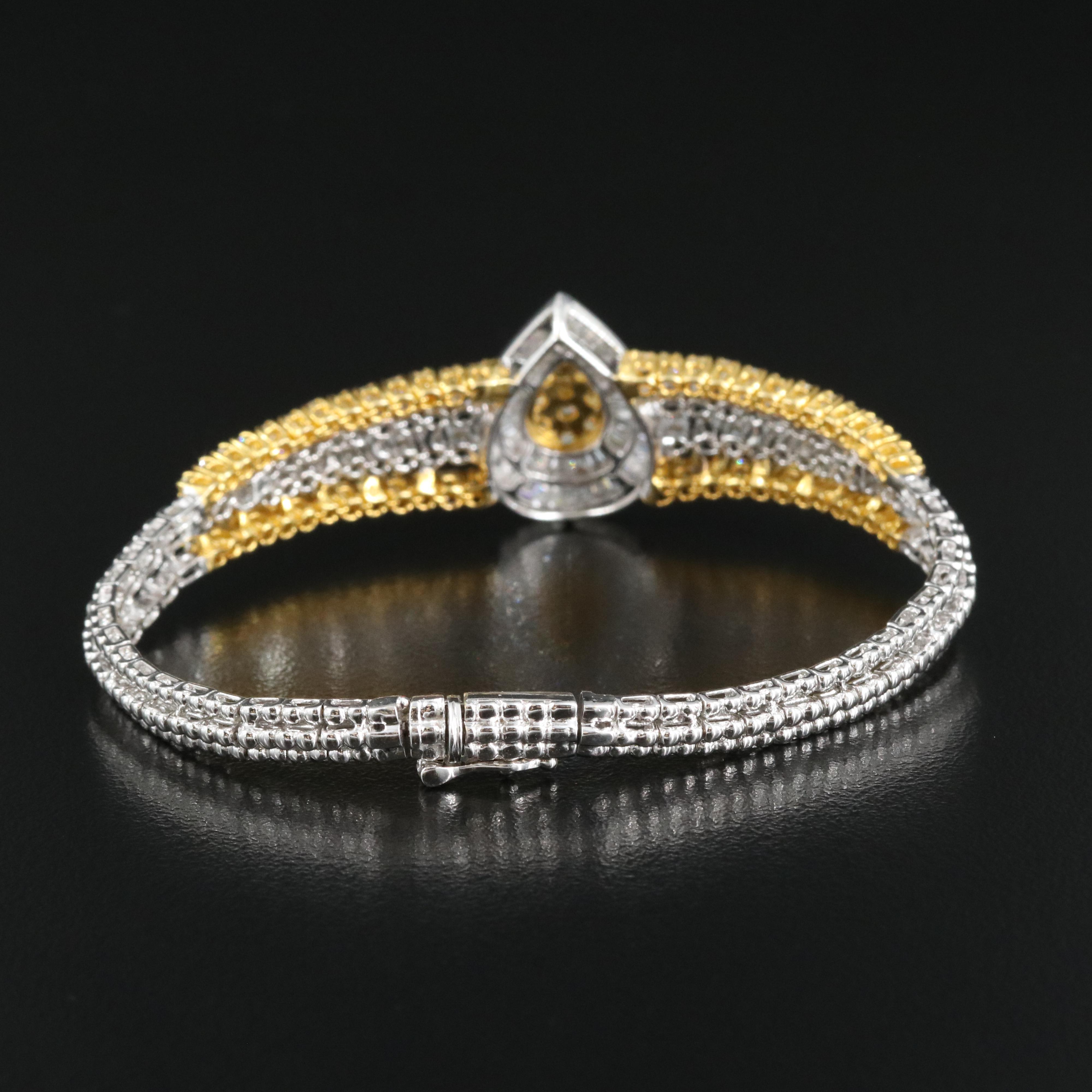 18K 4.06 CTW Diamond Bracelet