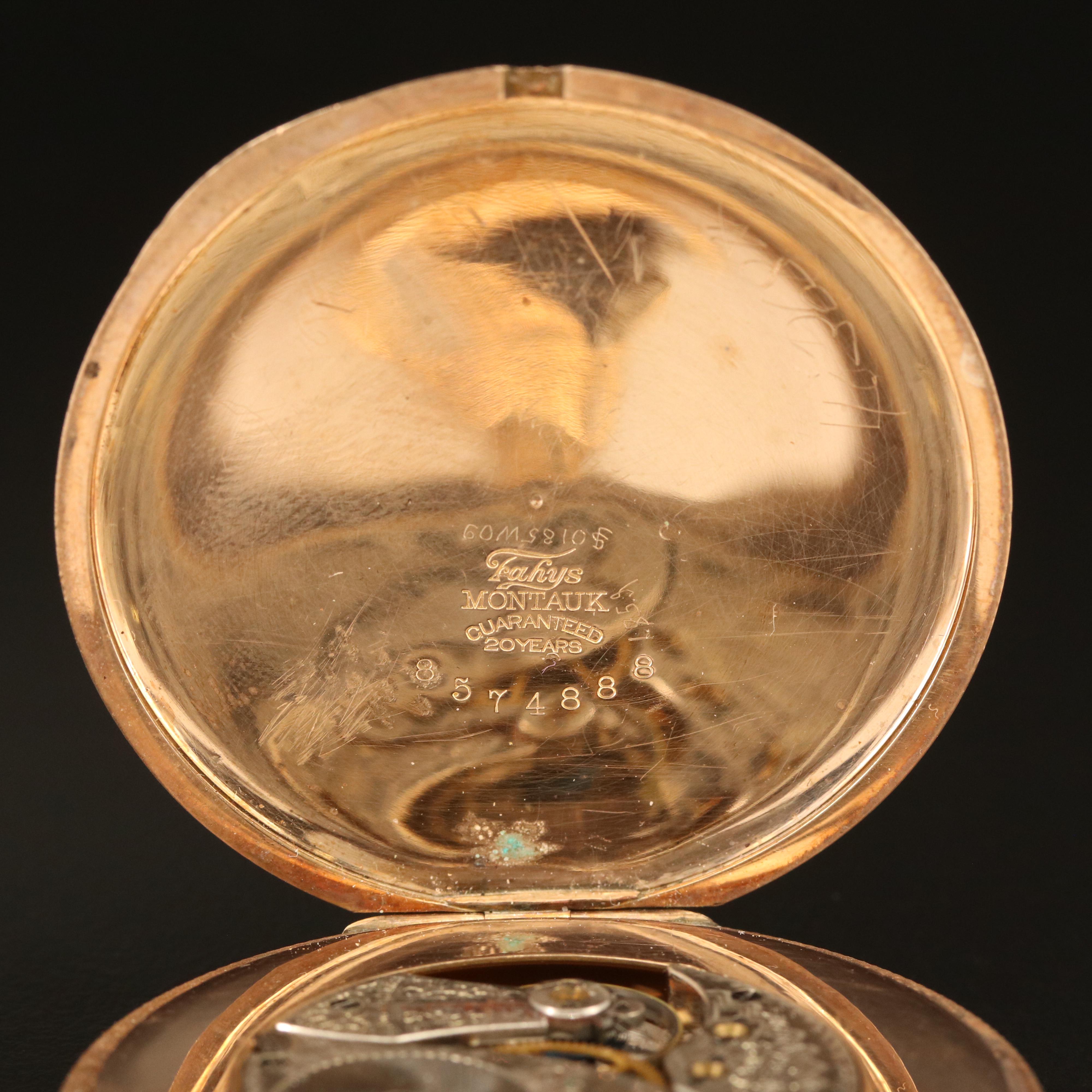 1905 Elgin Side Wind Pocket Watch