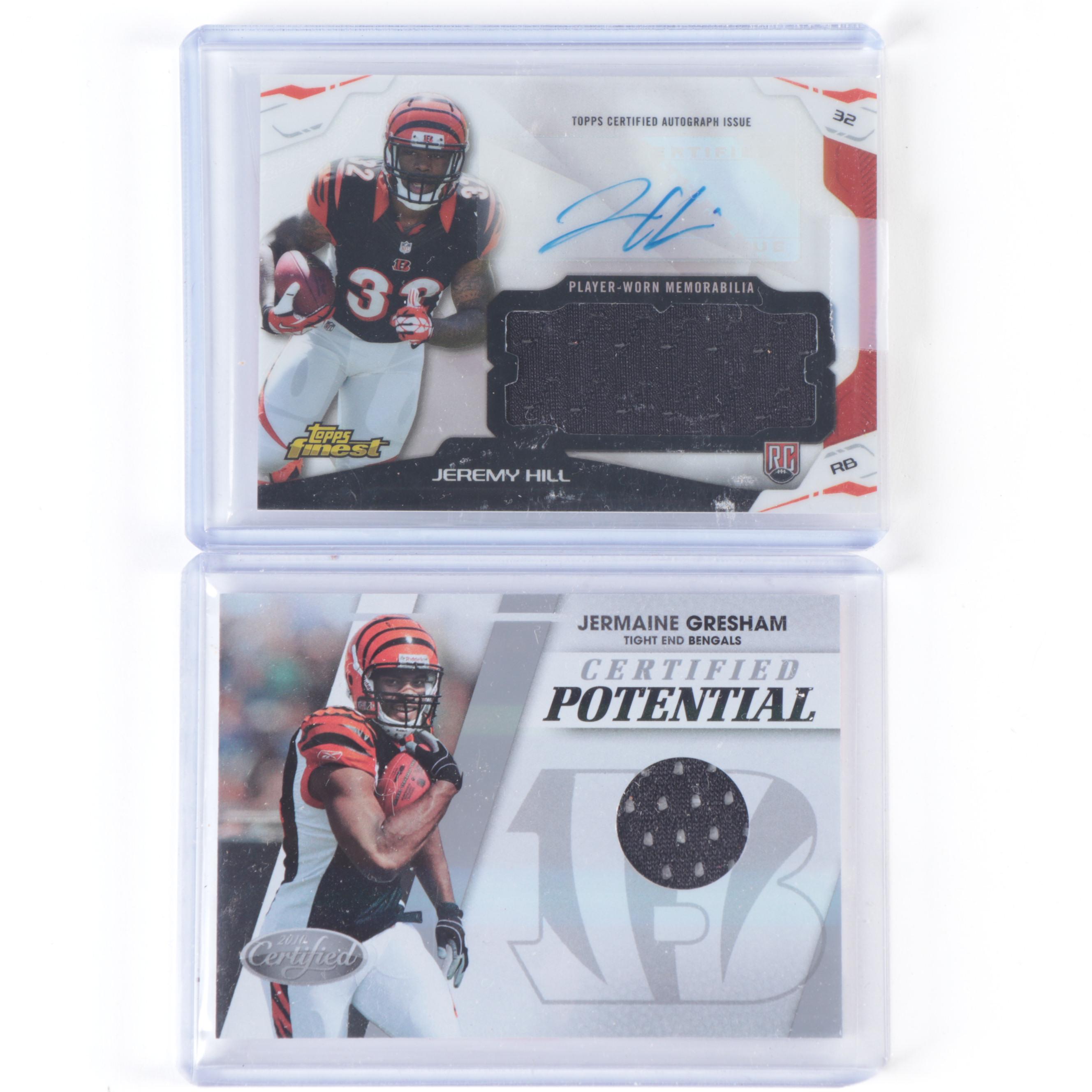 Topps, Other Bengals Football Cards with Signed, Game Used, More, 2010s–2020s